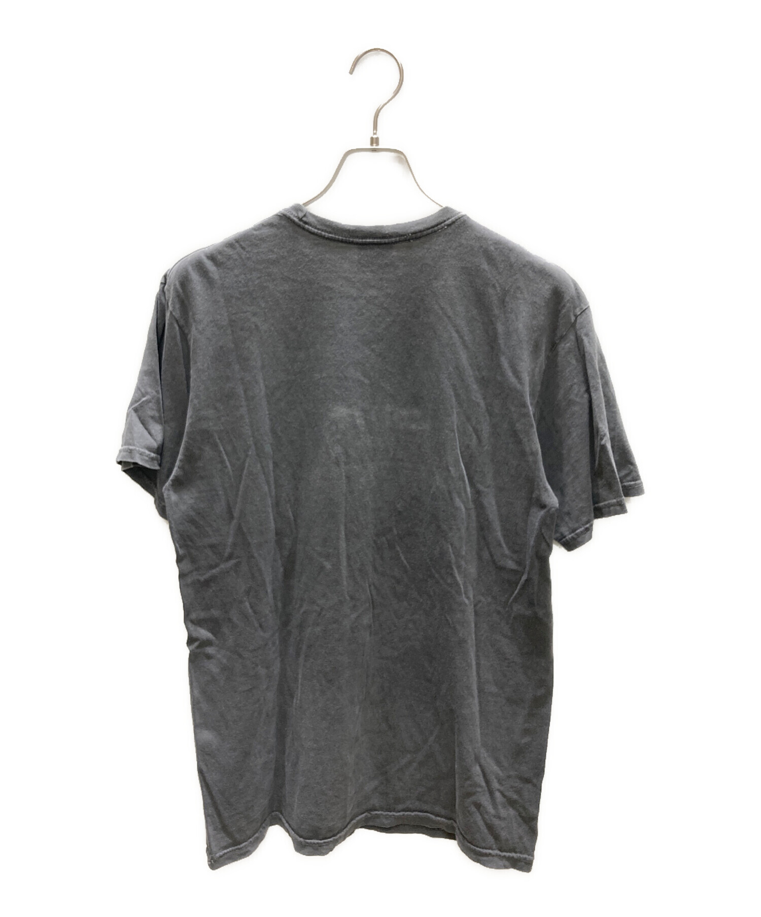 stüssy ロゴプリント Tシャツ グレー　XSサイズ STUSSY（ステューシー） Tシャツ 半袖 グレー 灰色 バックプリント