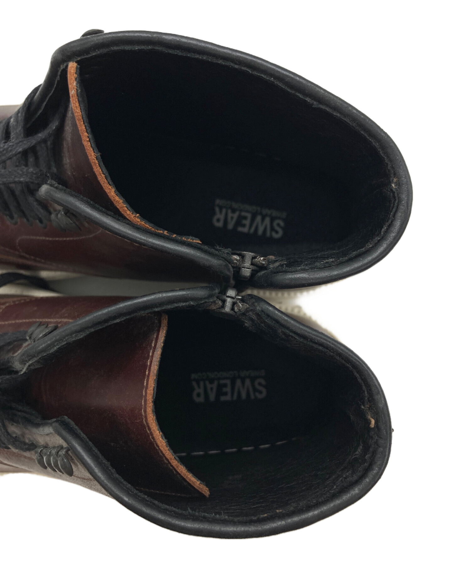 中古・古着通販】SWEAR LONDON (スウェアロンドン) レザースニーカー 