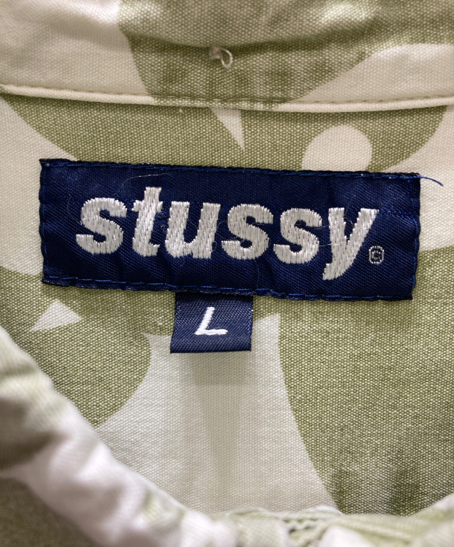 中古・古着通販】stussy (ステューシー) プルオーバーアロハシャツ
