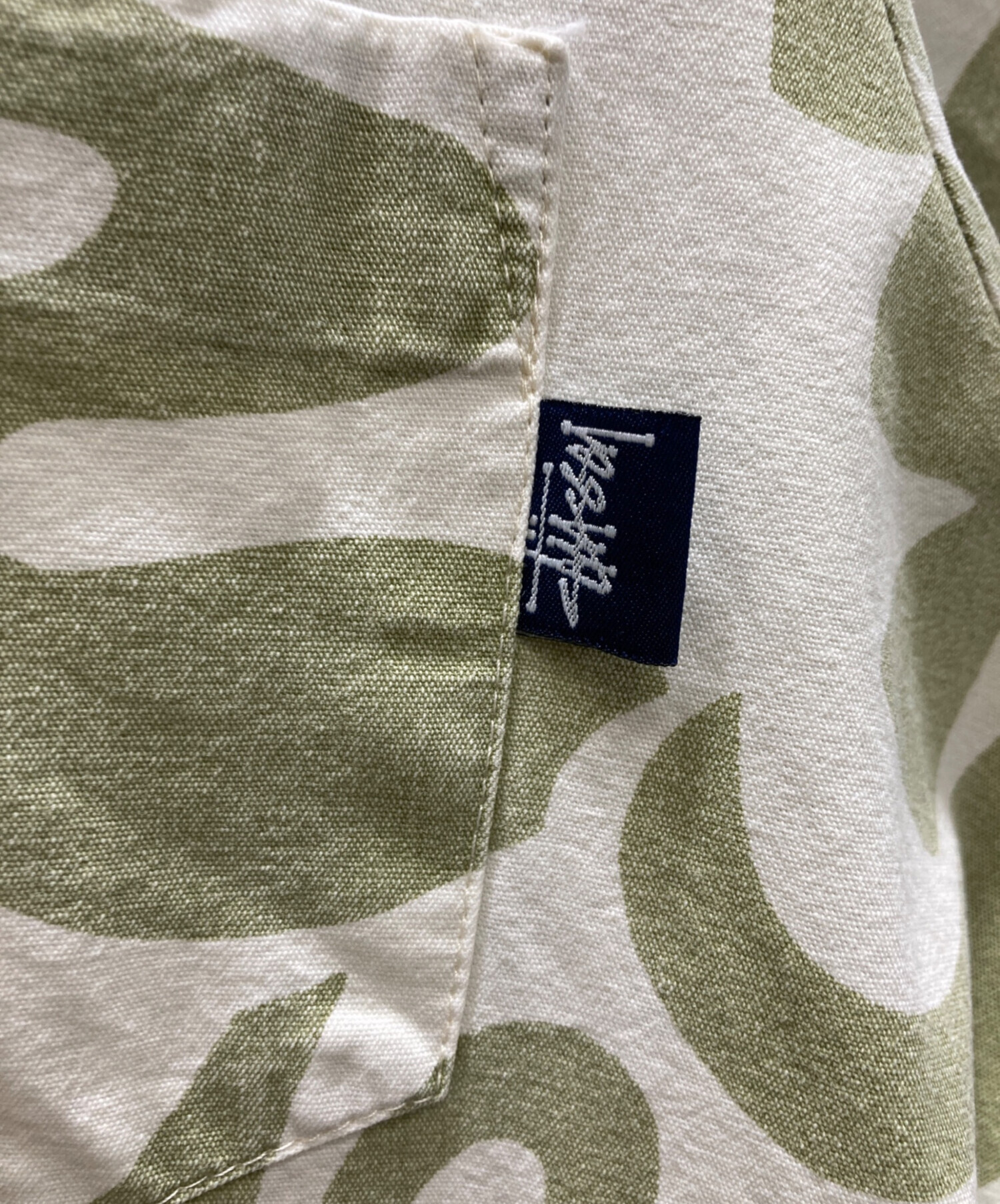 中古・古着通販】stussy (ステューシー) プルオーバーアロハシャツ