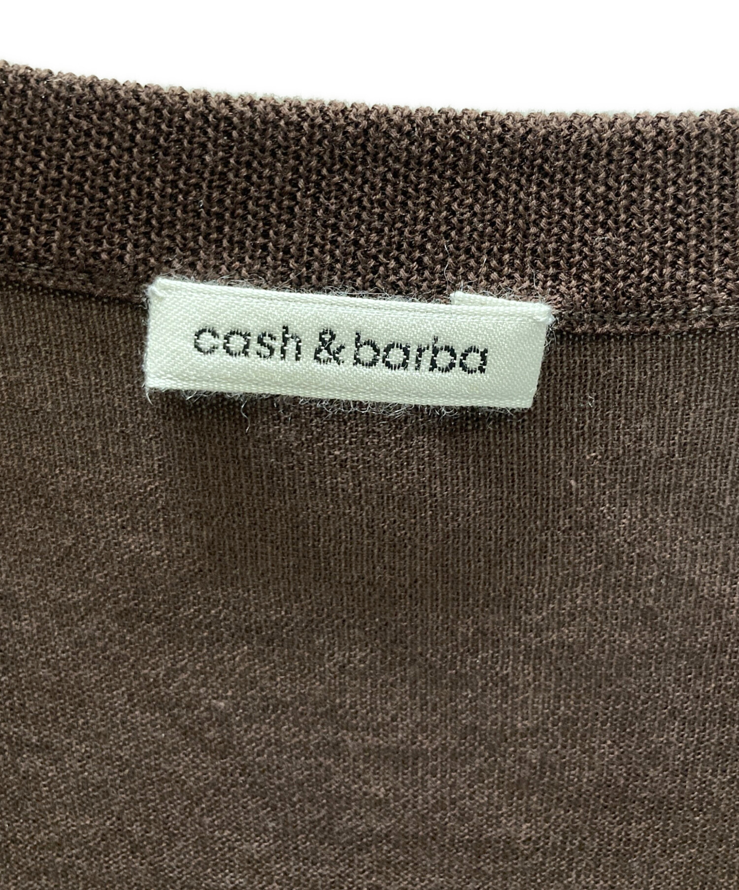 cash&amp;barba / キャッシュアンドバルバ | シーアイランドコットン ニット カーディガン | 2 | グリーン | レディース シーアイランドコットン ニット カーディガン, V.Green – cash & barba