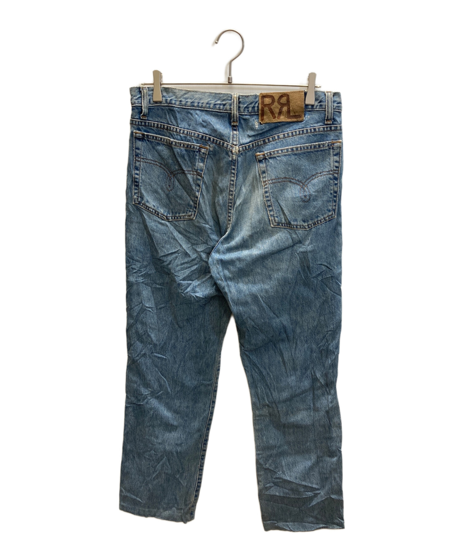 中古・古着通販】RRL (ダブルアールエル) デニムパンツ インディゴ