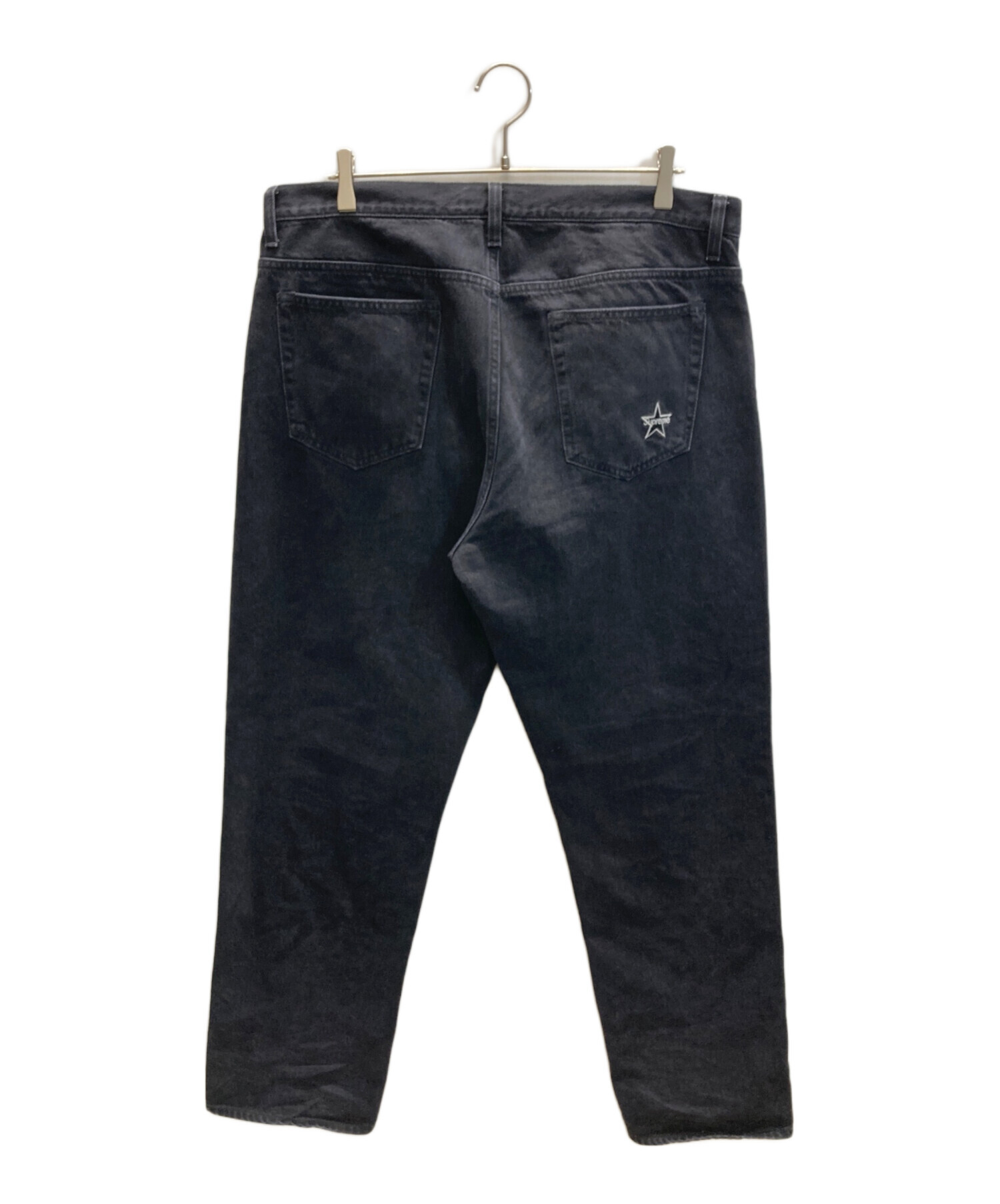 Supreme Regular Jean 13oz 星ロゴ 刺繍 定番デニム 中古・古着通販】SUPREME (シュプリーム) Regular Jean バックポケット