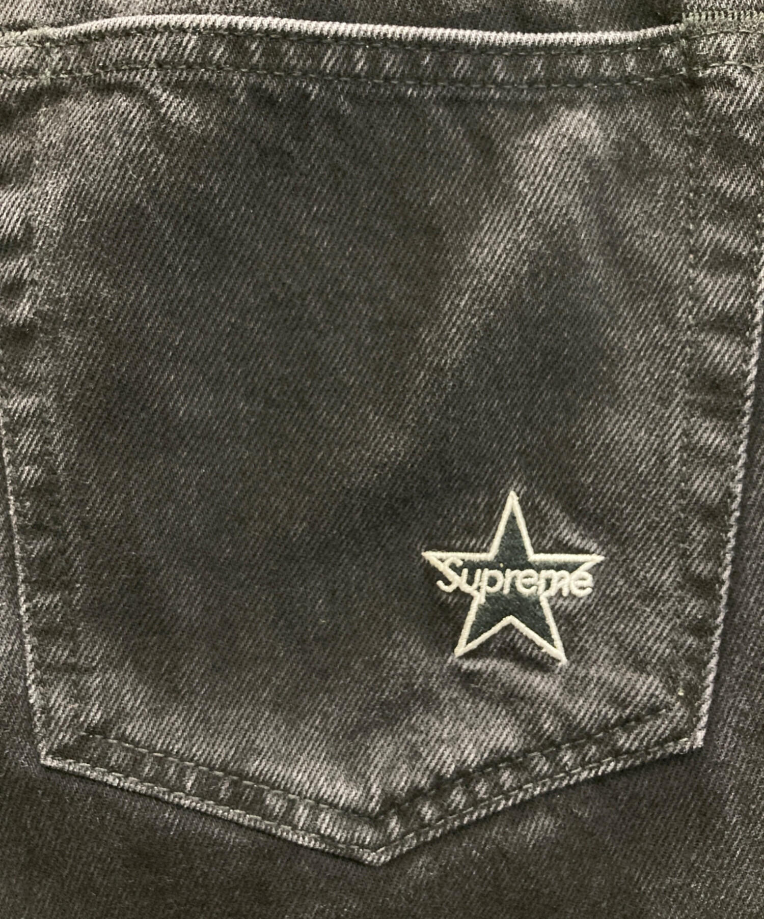 Supreme Regular Jean 13oz 星ロゴ 刺繍 定番デニム 中古・古着通販】SUPREME (シュプリーム) Regular Jean バックポケット