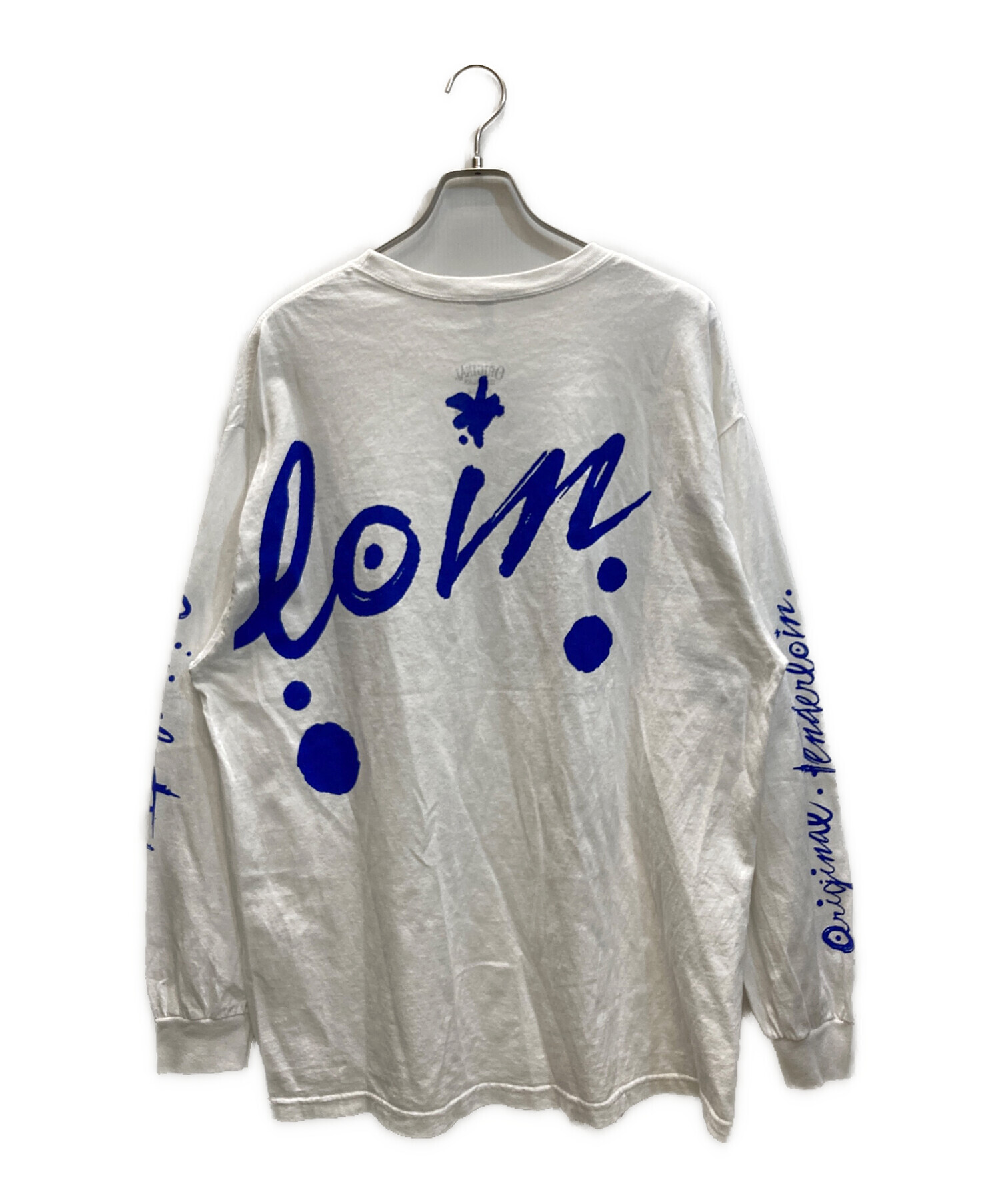 白L tenderloin long sleeve tee 2d ロンT 中古・古着通販】TENDERLOIN (テンダーロイン) LOMG SLEEVE TEE 2D