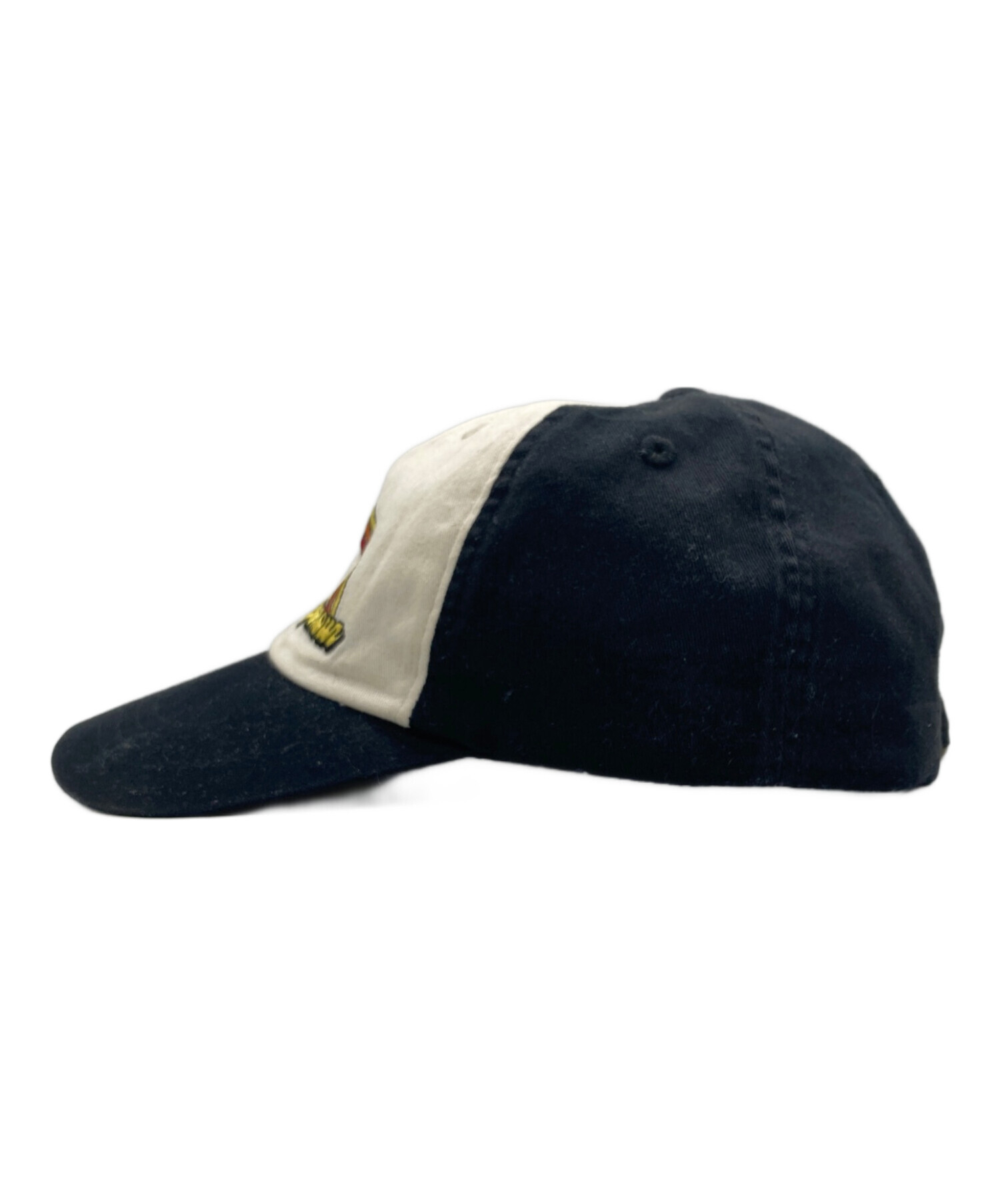 HYSTERIC GLAMOUR プリントキャップ ホワイト/ブラック 中古・古着通販】Hysteric Glamour (ヒステリックグラマー) キャップ