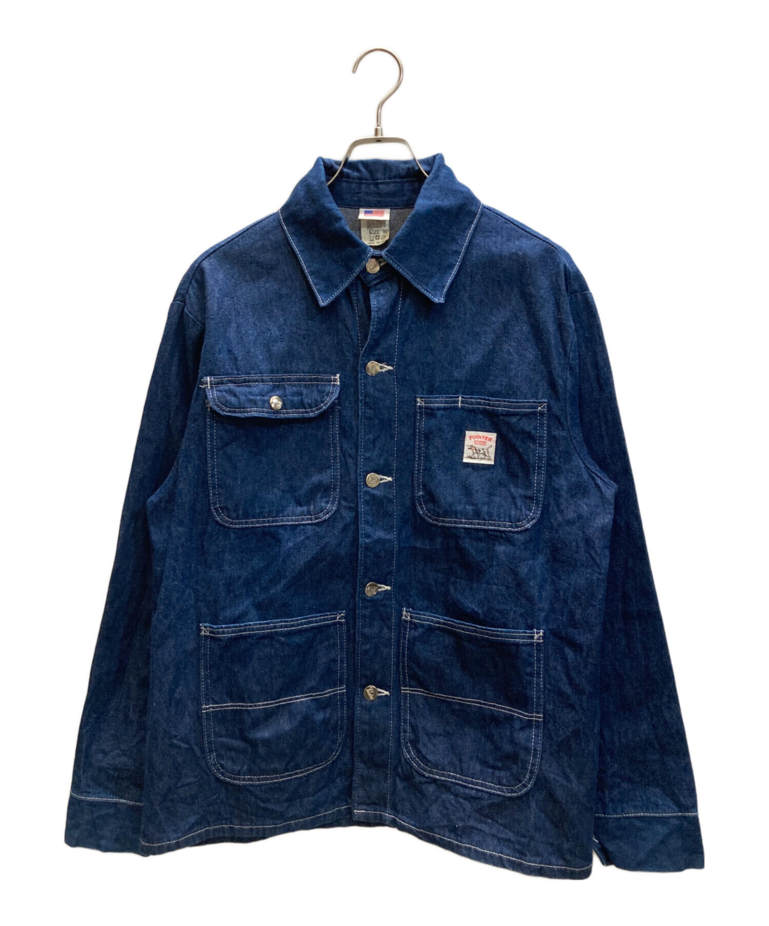 pointer bland ポインターブランド　カバーオール　M made in usa” 100年続くワークブランド”pointer brand”スタート