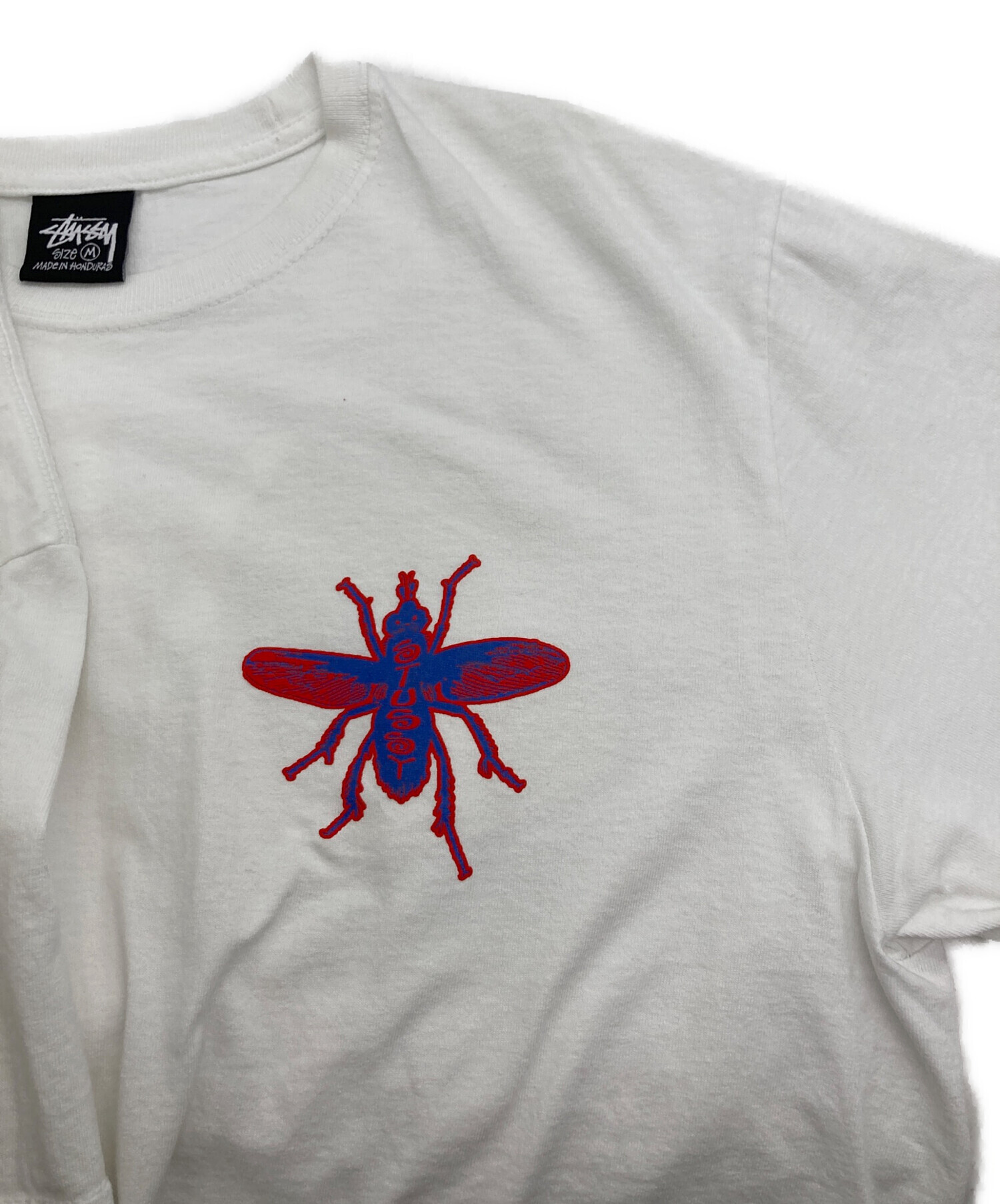 中古・古着通販】stussy (ステューシー) Housefly Tee ホワイト サイズ 