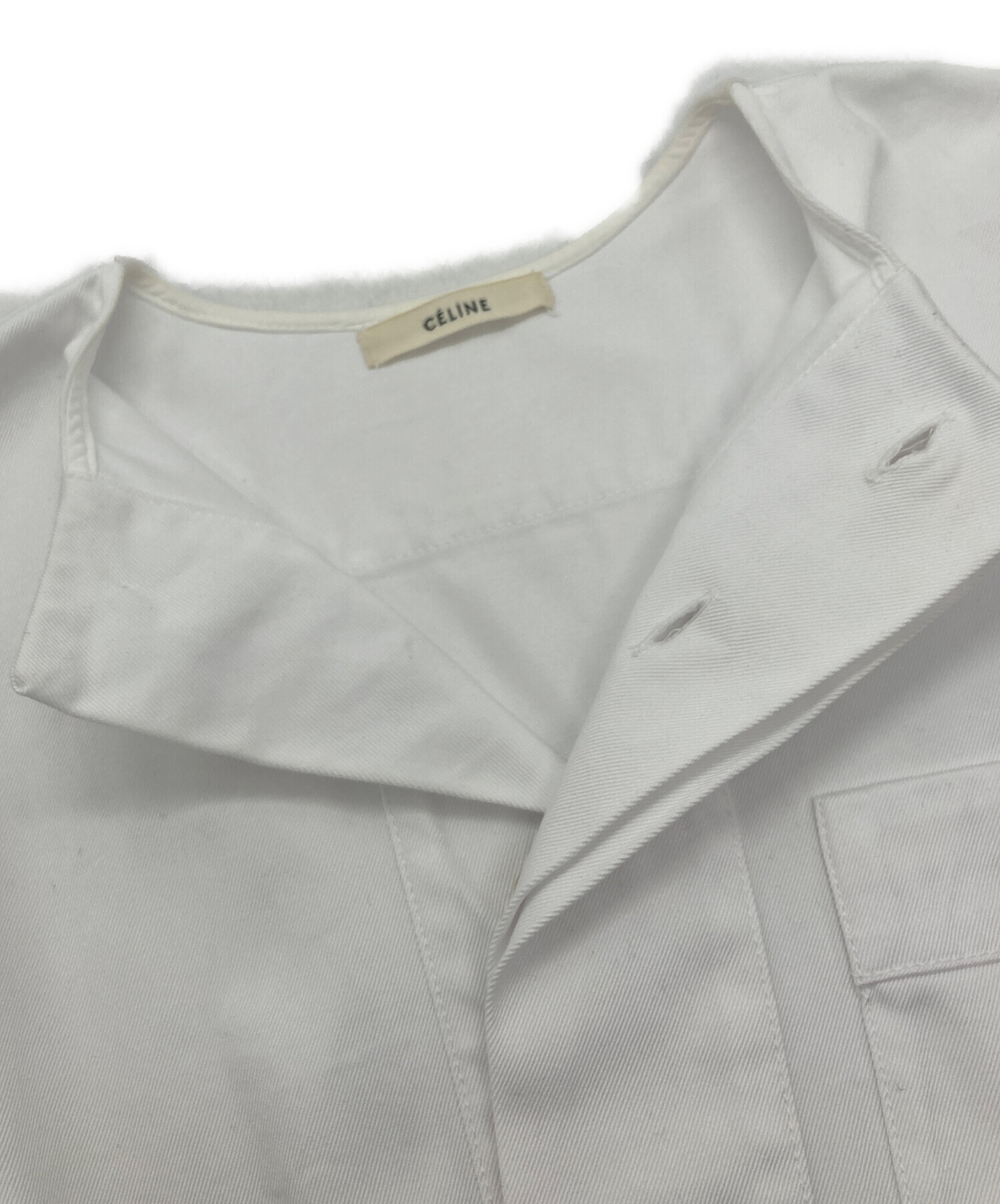 中古・古着通販】CELINE (セリーヌ) コットンツイルプルオーバー