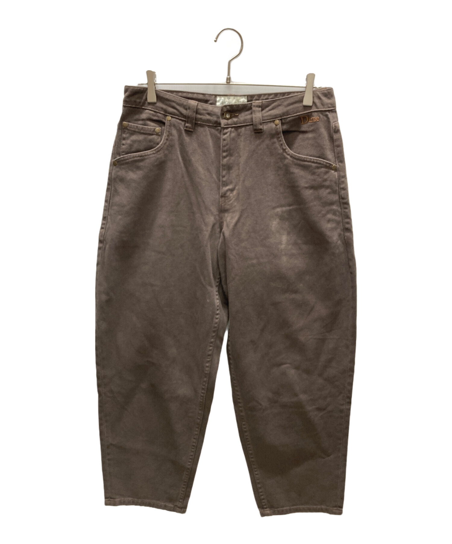 中古・古着通販】Dime (ダイム) Classic Baggy Denim Pants ブラウン 