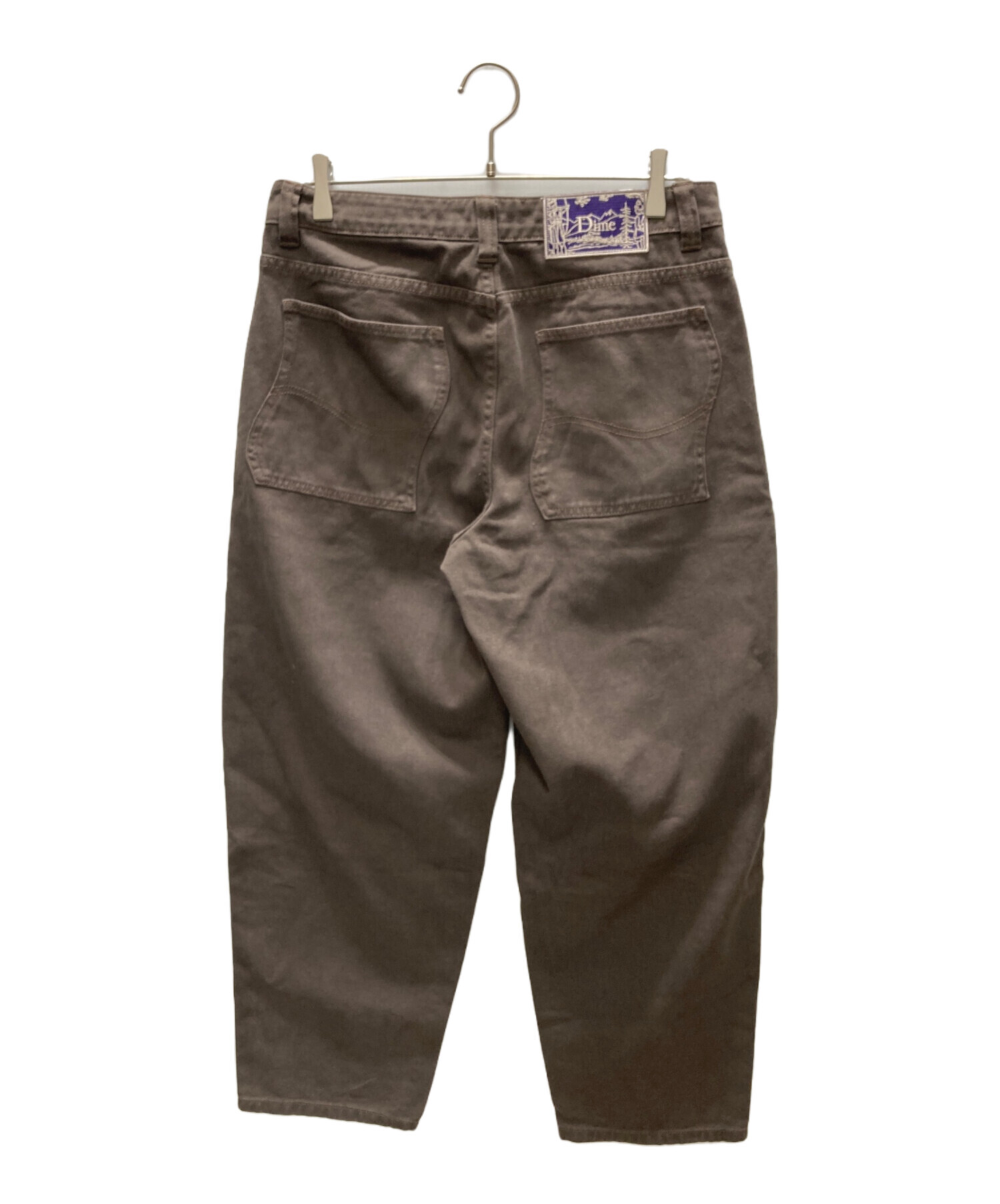 中古・古着通販】Dime (ダイム) Classic Baggy Denim Pants ブラウン 