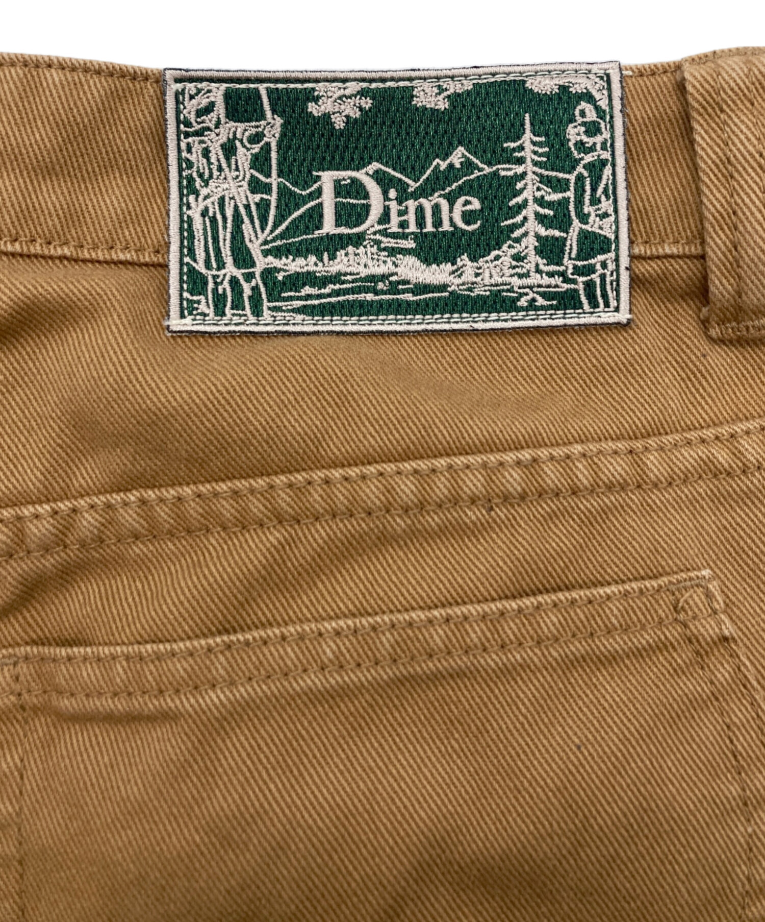 中古・古着通販】Dime (ダイム) Relaxed Denim Pants ブラウン サイズ
