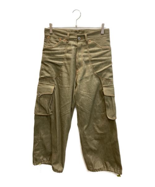 中古・古着通販】TOM WORKS (トムワークス) GREEN DENIM WORK PANTS