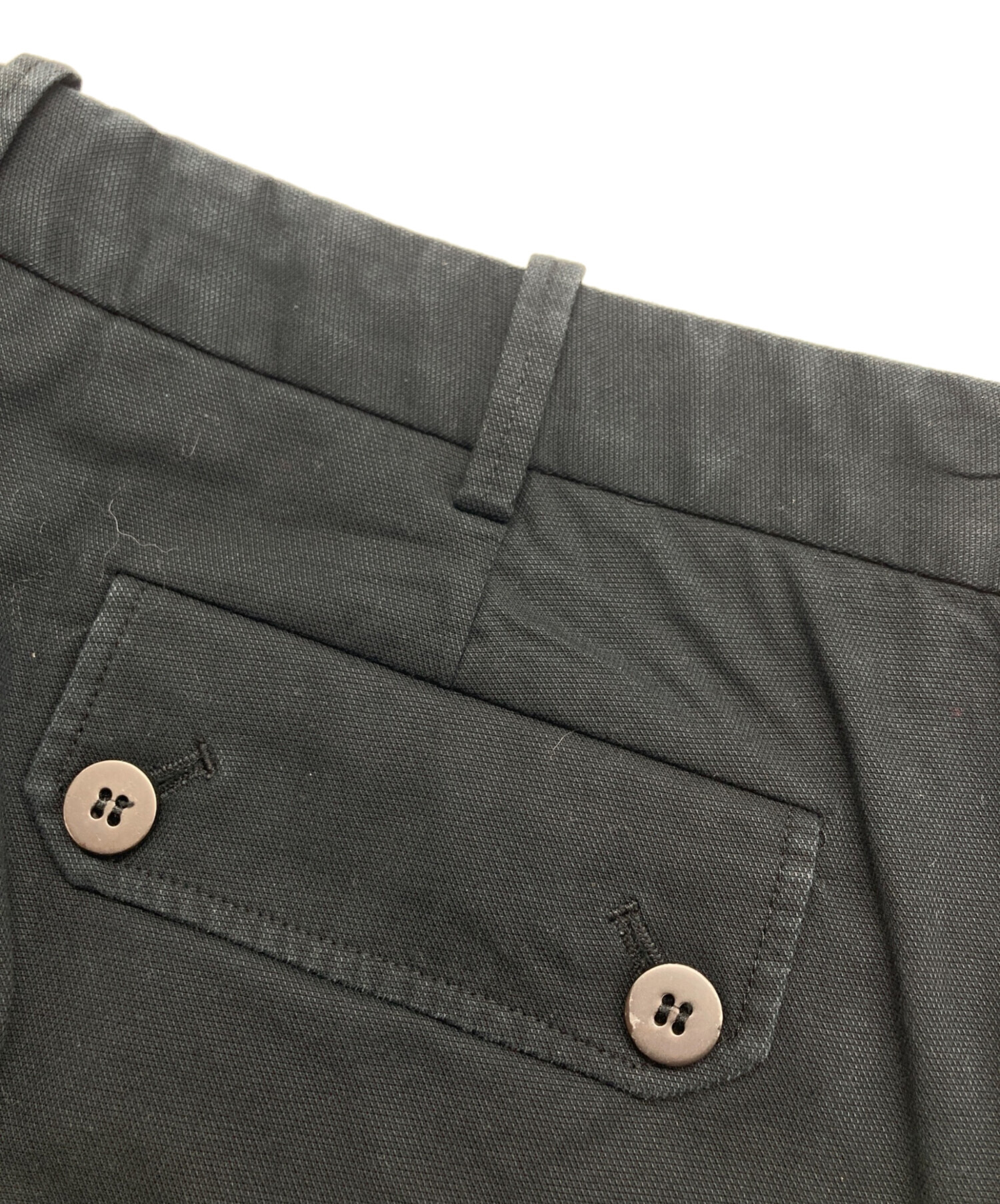 中古・古着通販】BALENCIAGA (バレンシアガ) スラックス ブラック