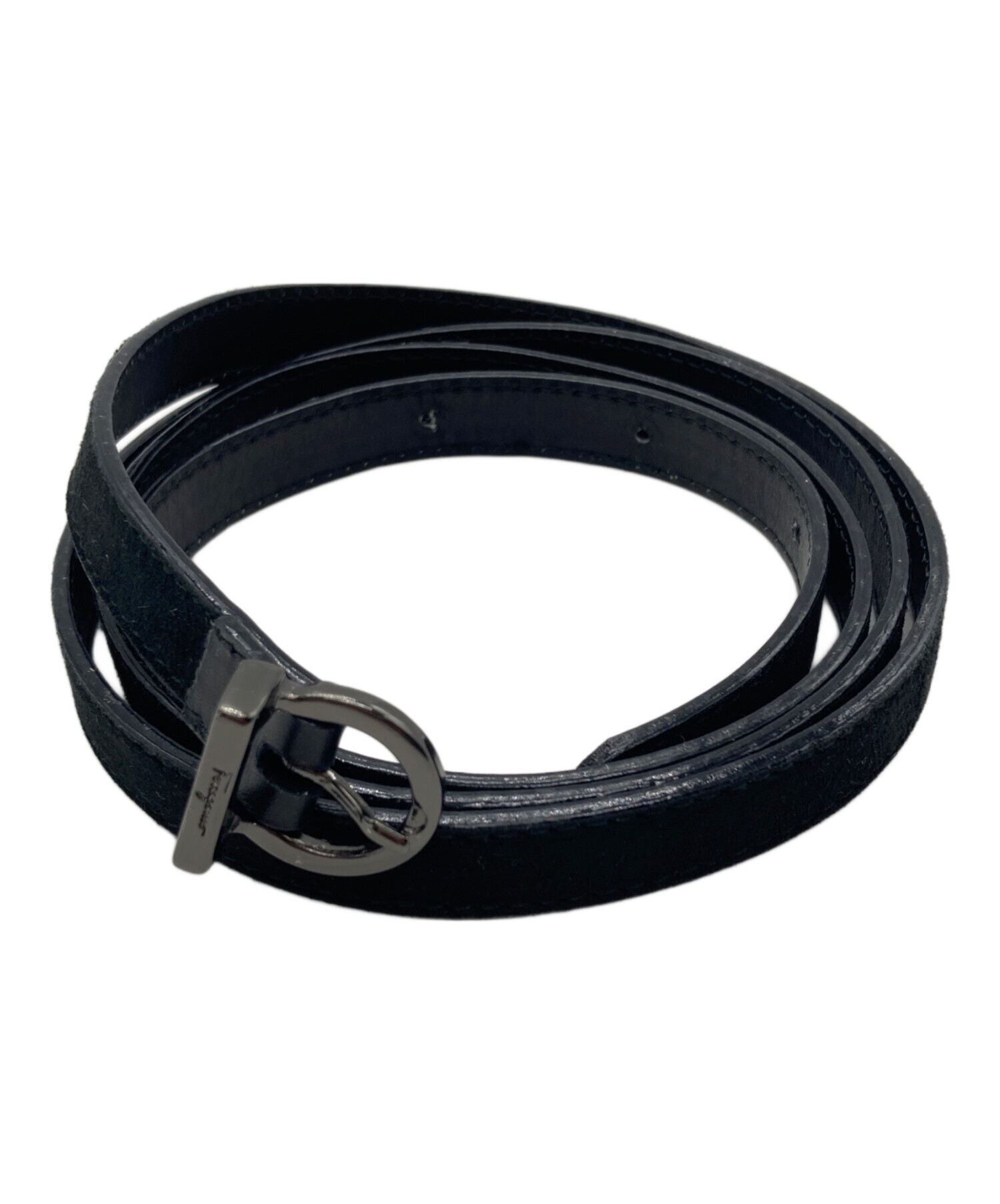 中古・古着通販】Ferragamo (フェラガモ) ベルト ブラック｜ブランド