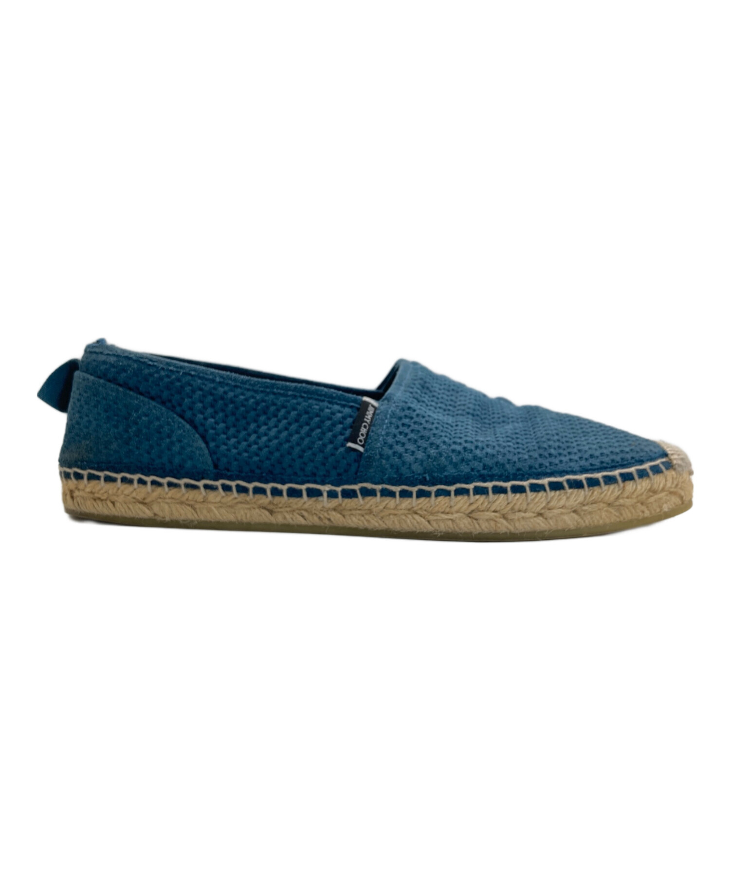中古・古着通販】JIMMY CHOO (ジミーチュウ) エスパドリーユ ブルー