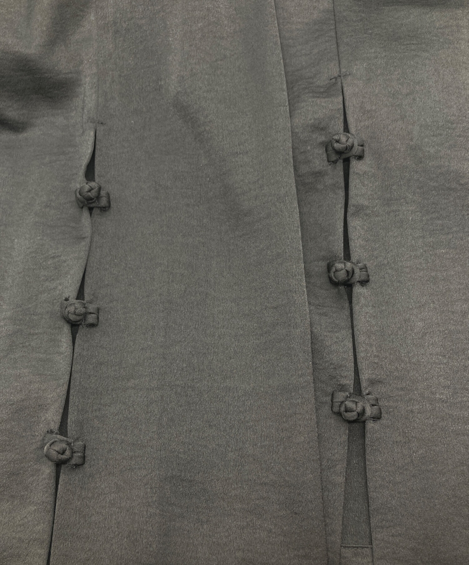 中古・古着通販】AMERI (アメリ) STRAIGHT CHINA PANTS ブラック