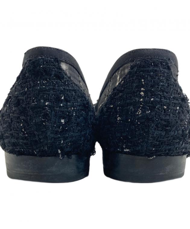 中古・古着通販】CHANEL (シャネル) ココマークツイード切替リボン