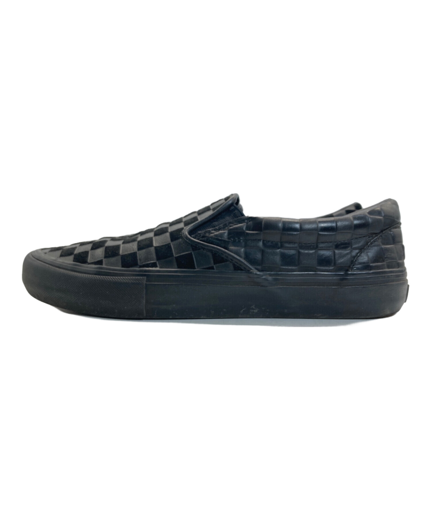 VANS VAULT バンズ ボルト レザースリッポン 白 Men US6・Women US7.5 
