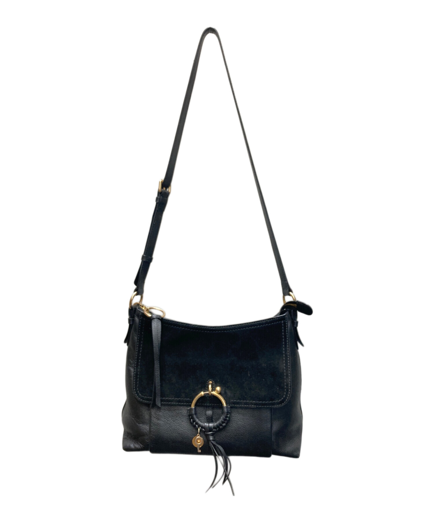 *本日限定*SEE BY CHLOE ショルダーバッグ2way ブラック Y2K 中古・古着通販】SEE BY CHLOE (シーバイクロエ) JOAN 2WAYショルダー