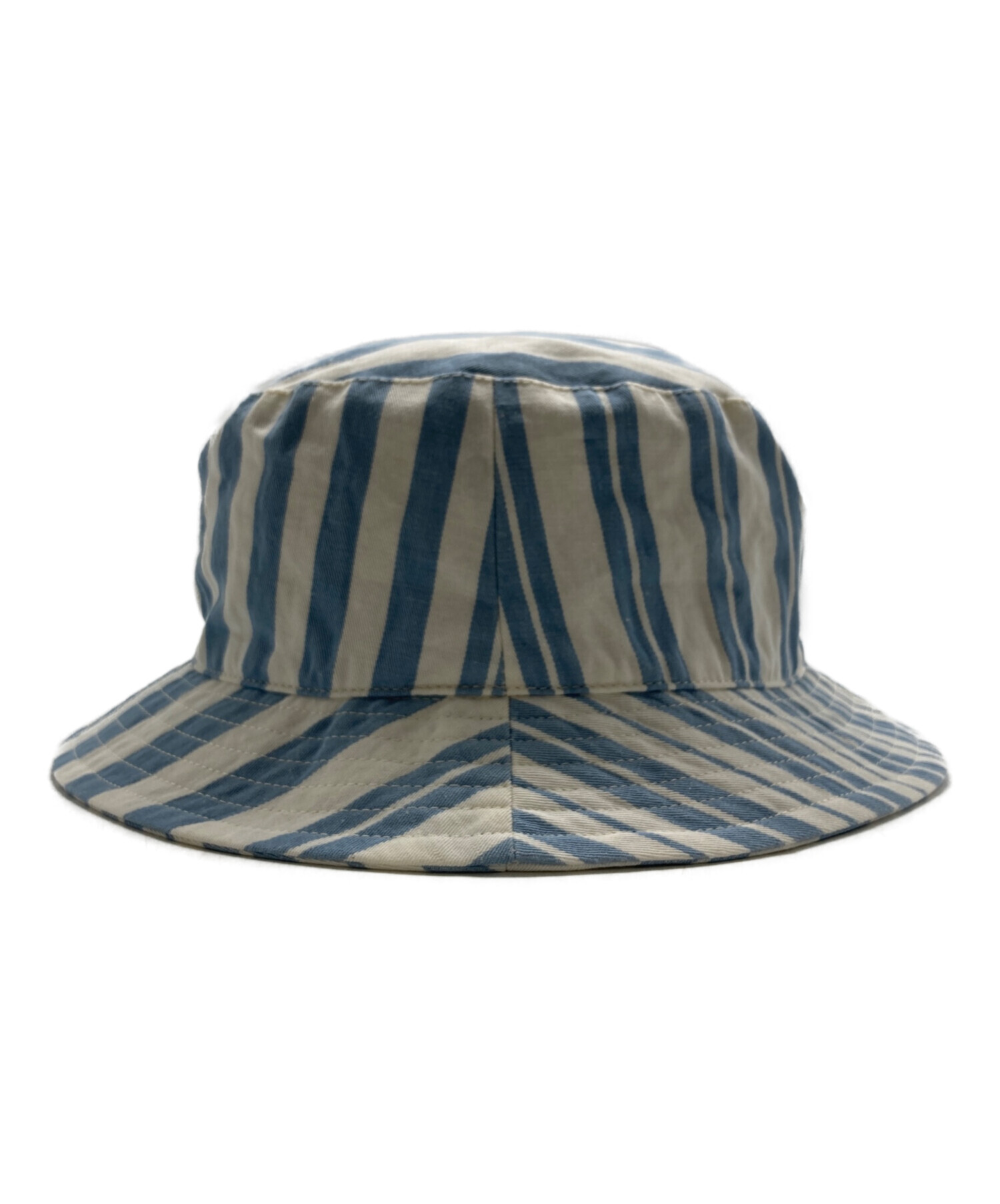 中古・古着通販】maison kitsune (メゾンキツネ) ストライプバケット