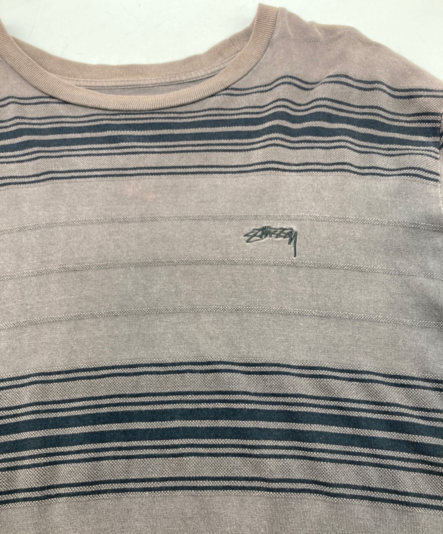 中古・古着通販】stussy (ステューシー) マルチボーダーカットソー