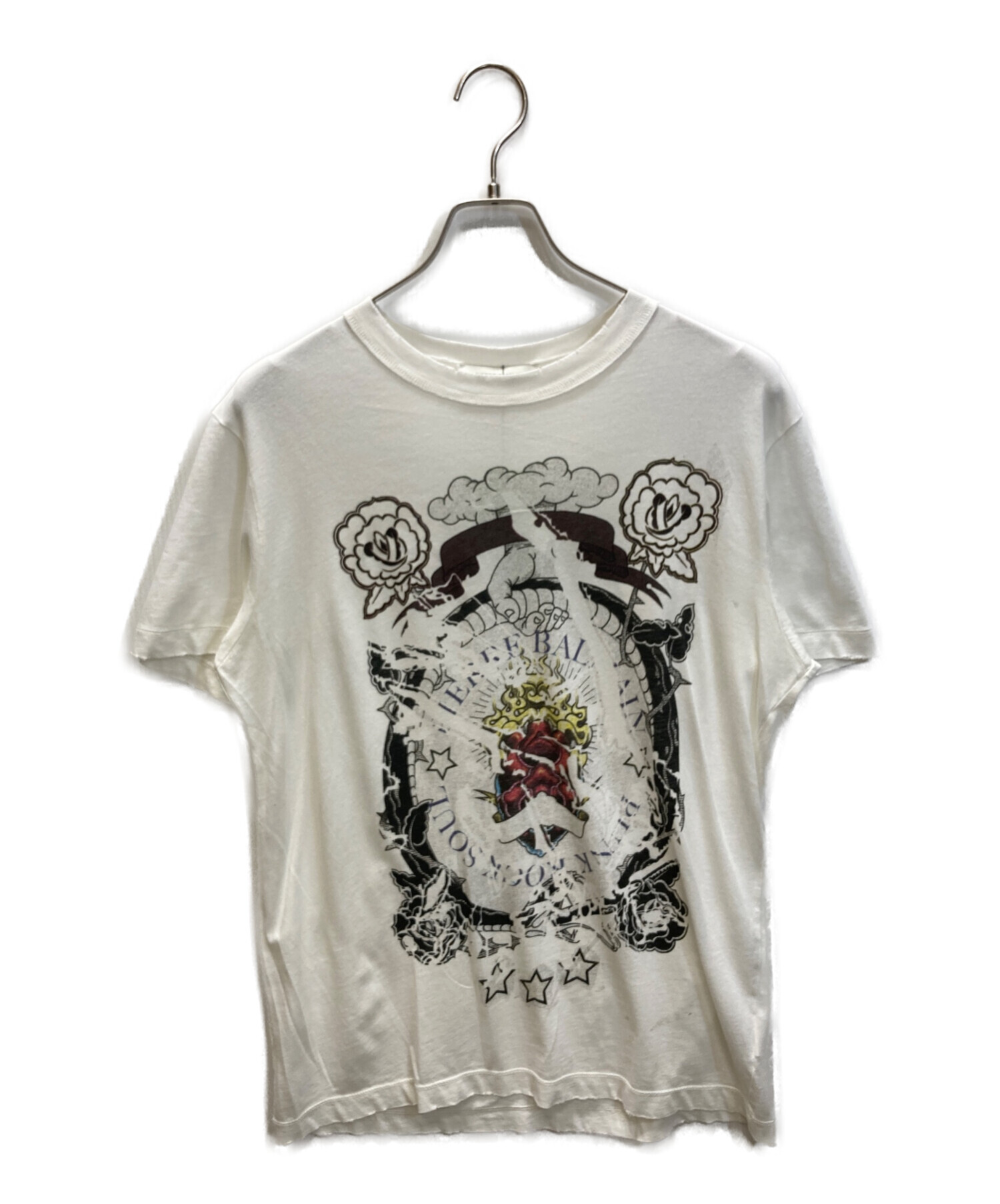 中古・古着通販】PIERRE BALMAIN (ピエール バルマン) プリントTシャツ