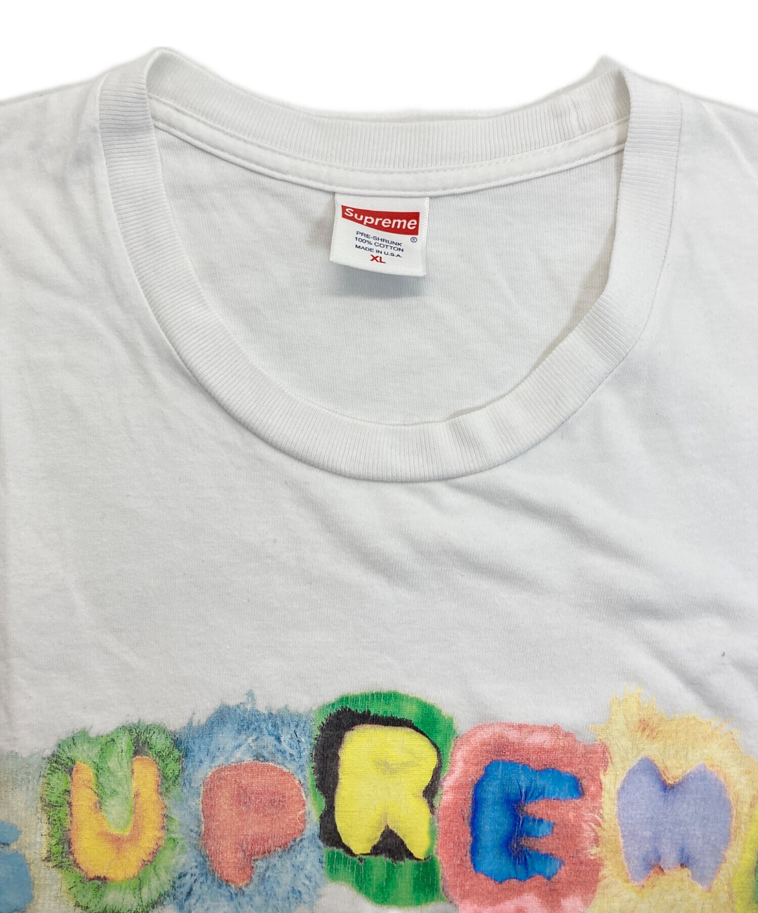 中古・古着通販】SUPREME (シュプリーム) Pillows Tee ホワイト サイズ 