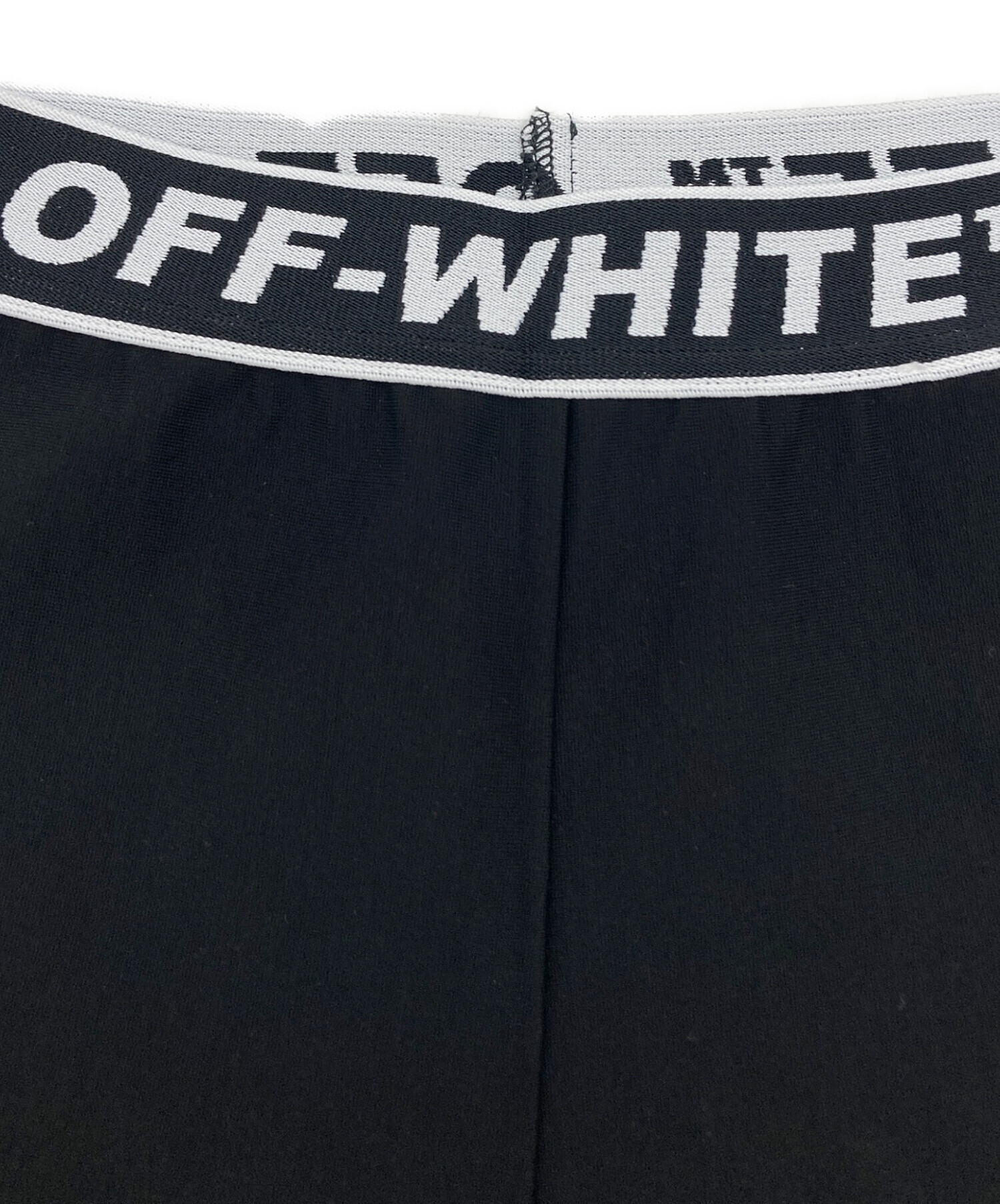 中古・古着通販】OFFWHITE (オフホワイト) レギンスパンツ ブラック 