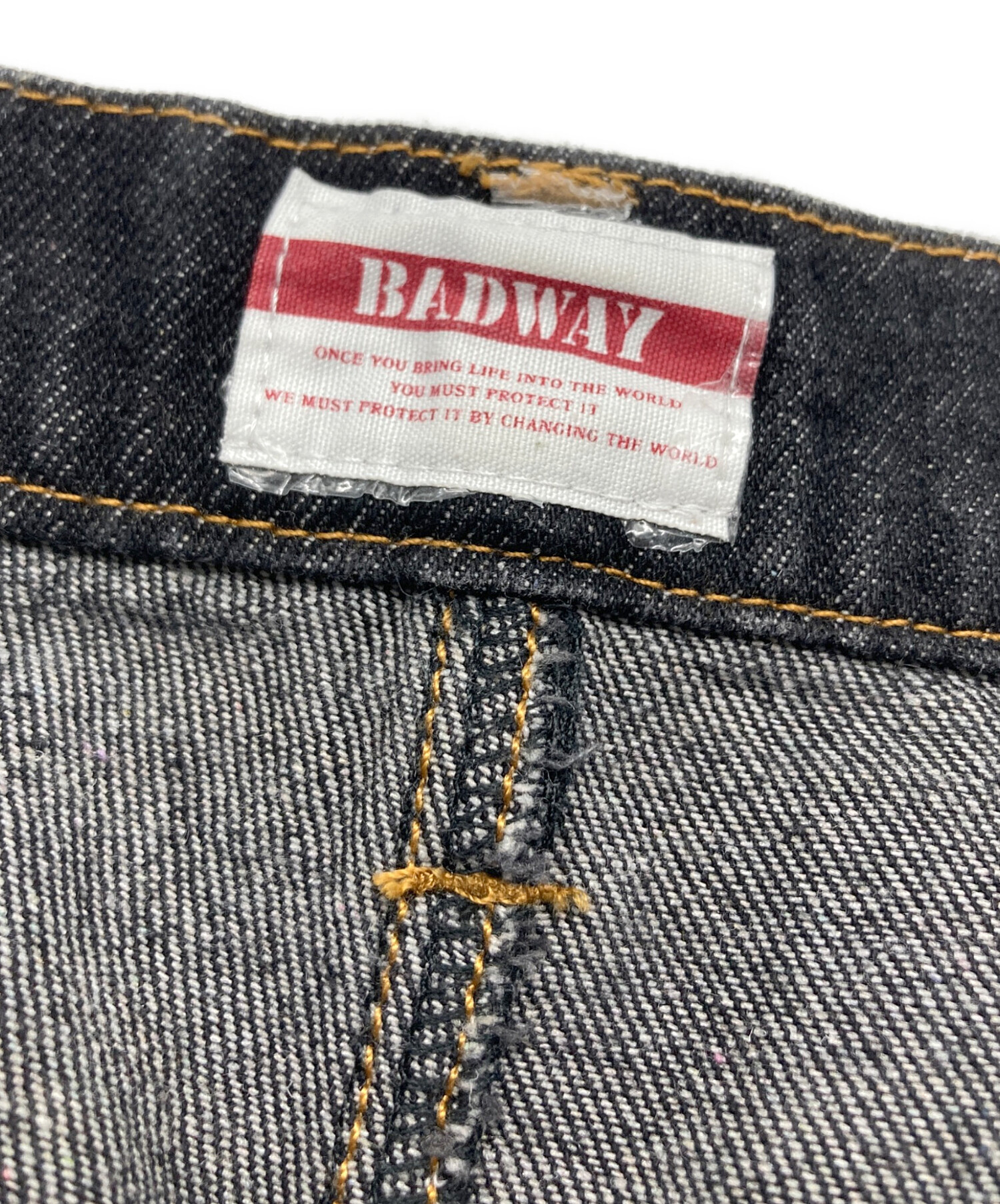 中古・古着通販】BADWAY (バッドウェイ) Wave Classic denim pants