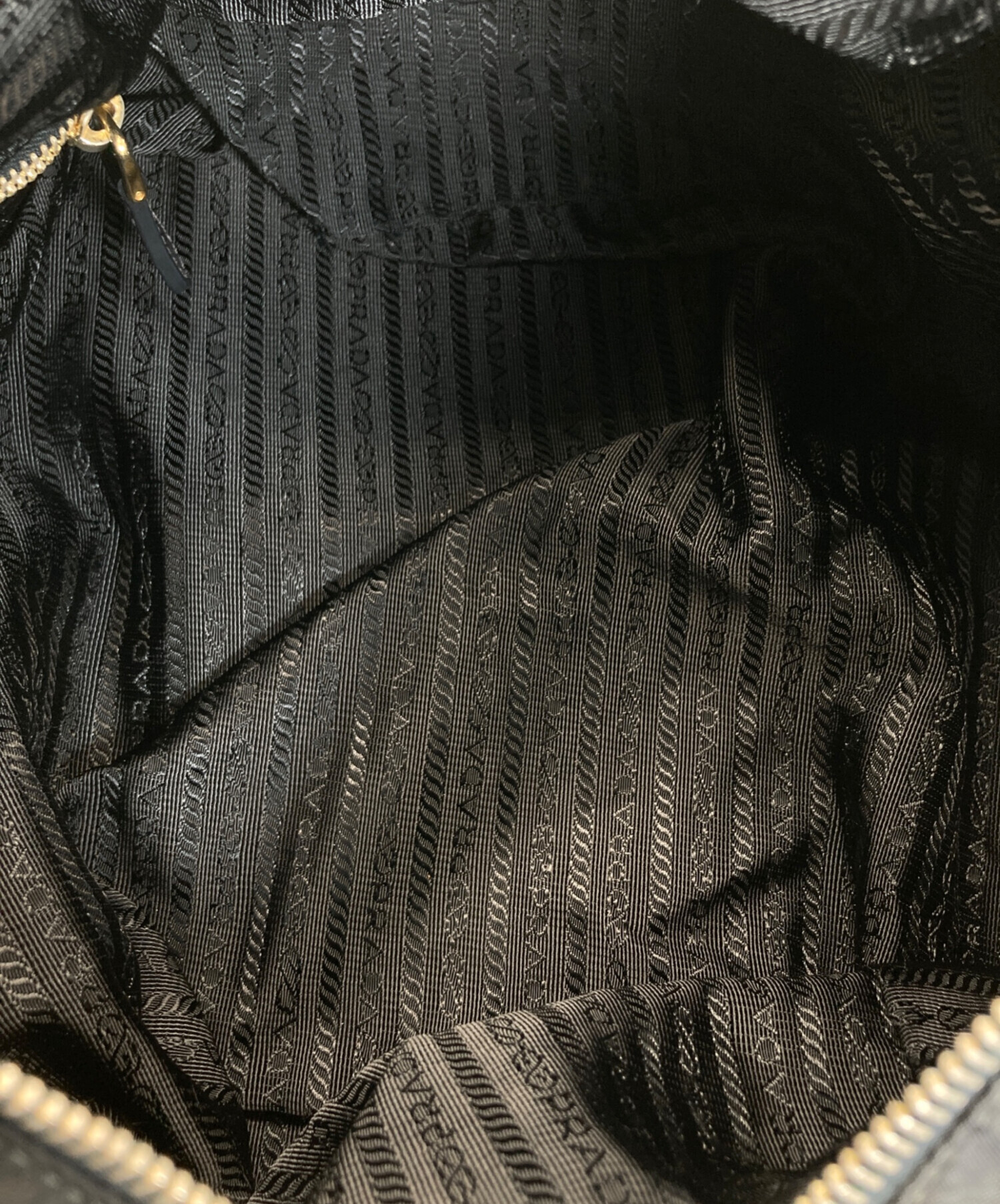 中古・古着通販】PRADA (プラダ) テスートナイロン セミショルダー