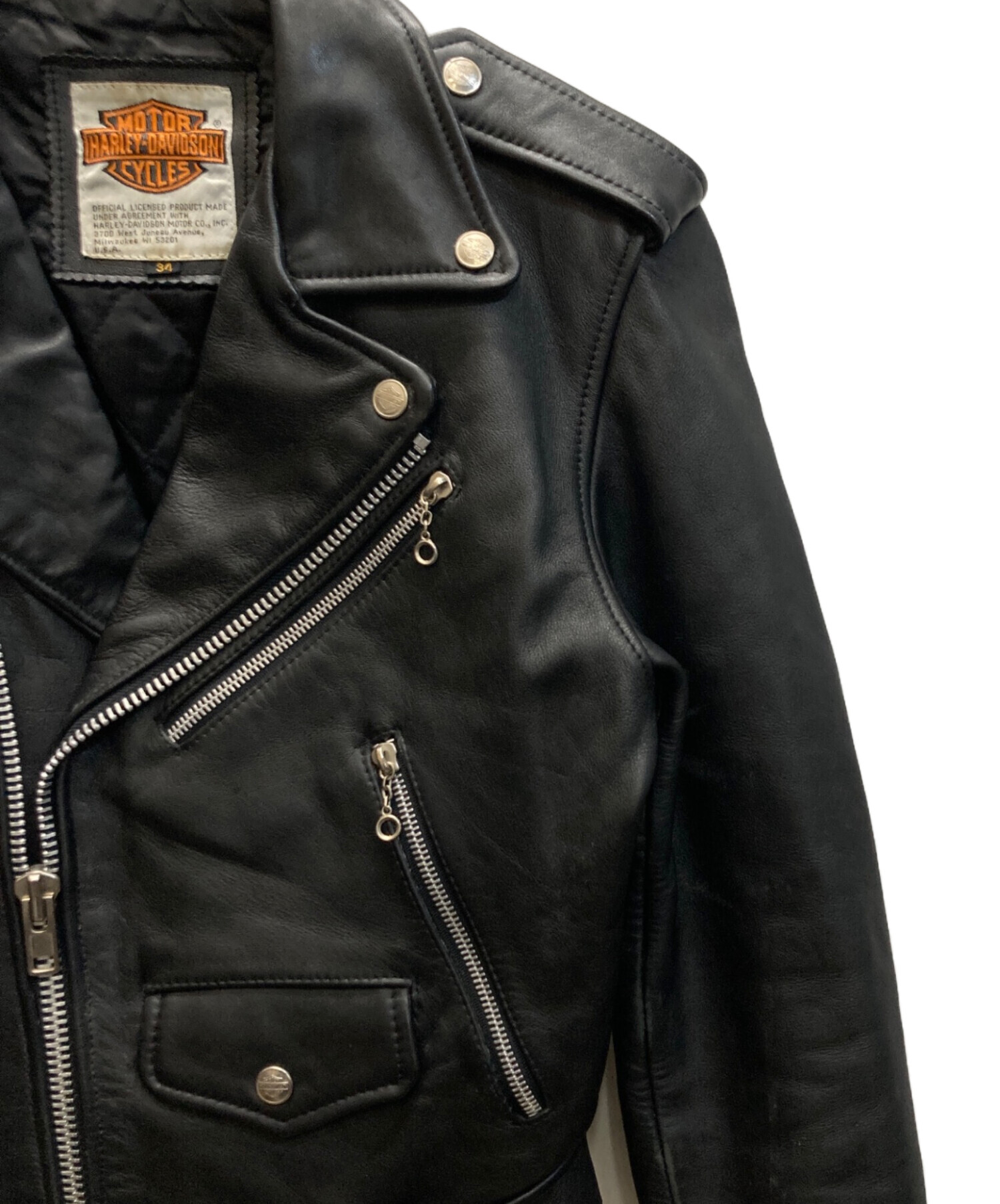 中古・古着通販】HARLEY-DAVIDSON (ハーレーダビッドソン) ダブル