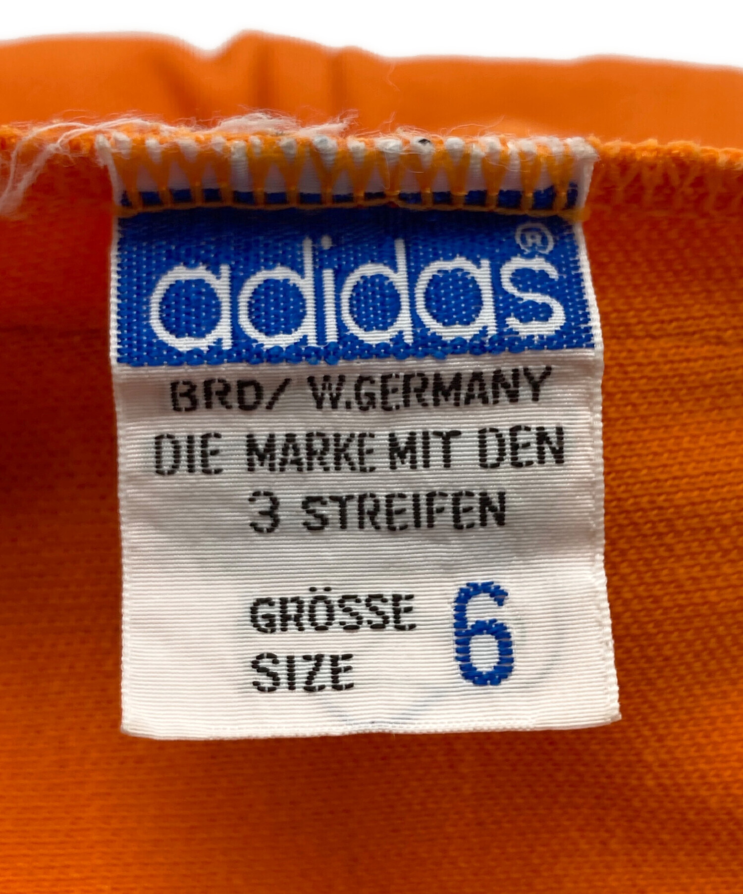中古・古着通販】adidas (アディダス) 70-80s トラックパンツ オレンジ