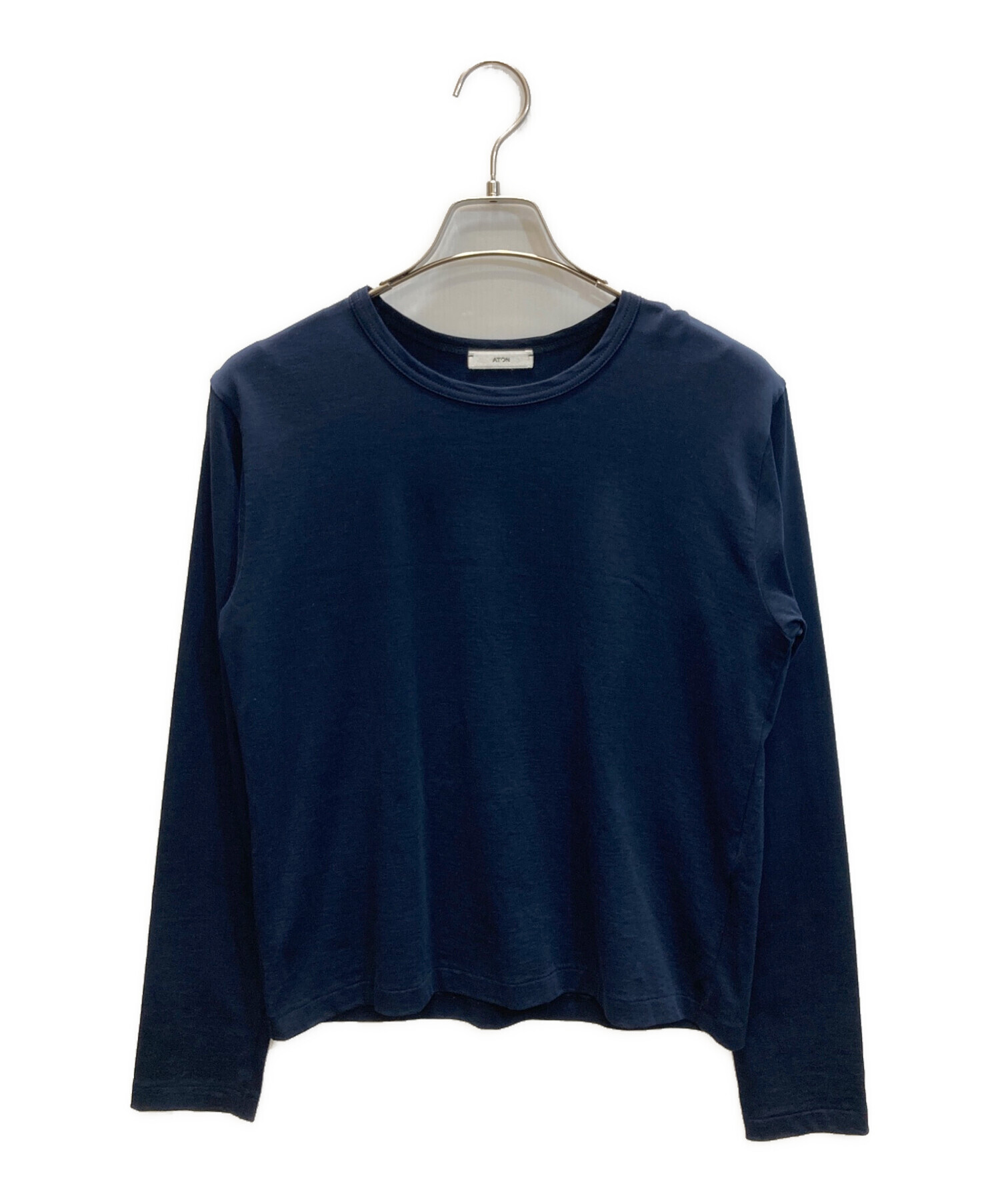 中古・古着通販】ATON (エイトン) DRY COTTON JERSEY LONG SLEEVE T