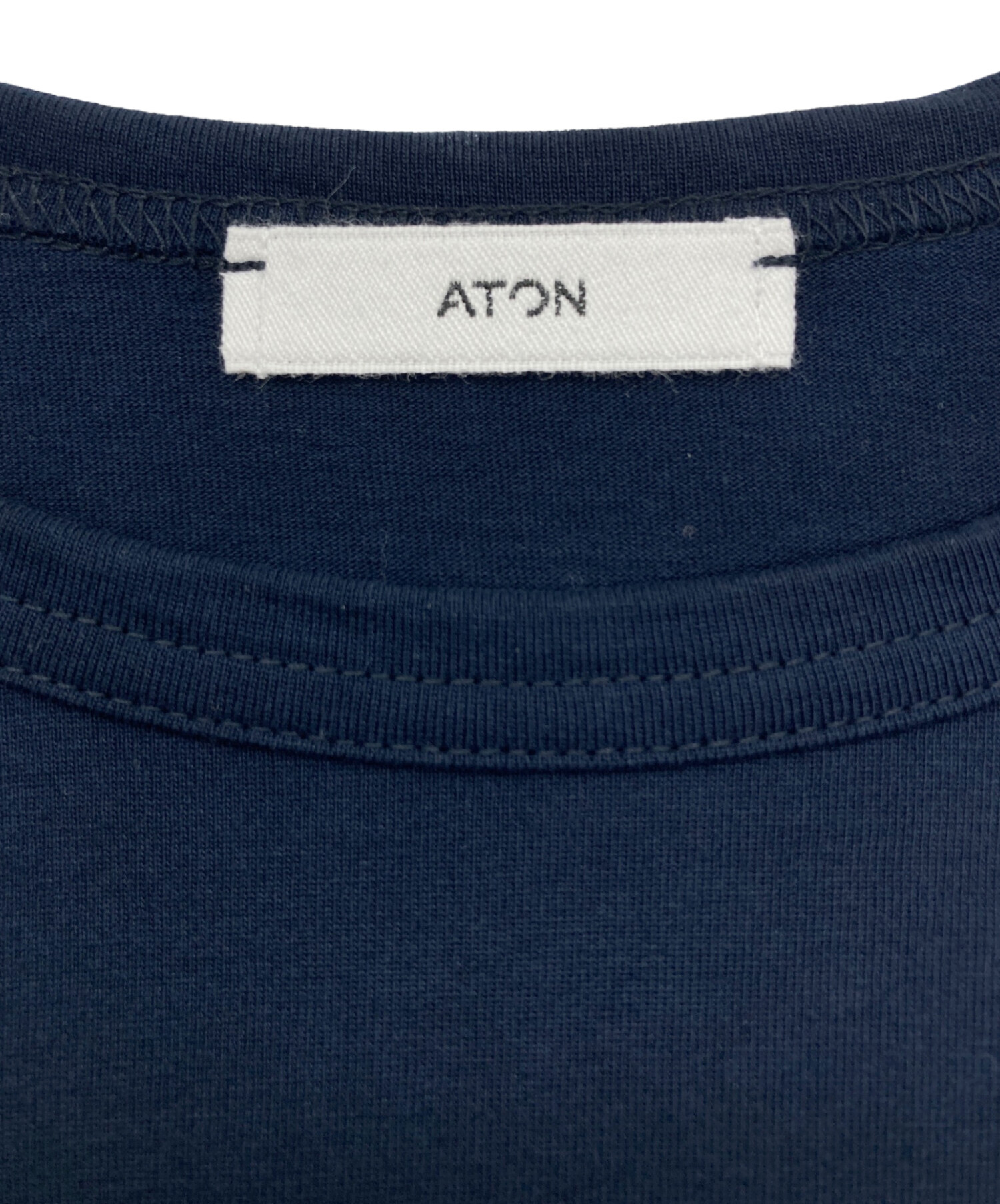 中古・古着通販】ATON (エイトン) DRY COTTON JERSEY LONG SLEEVE T
