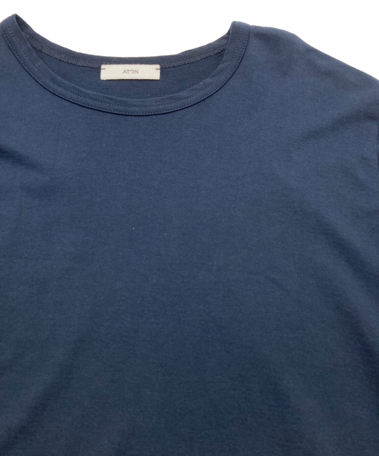 中古・古着通販】ATON (エイトン) DRY COTTON JERSEY LONG SLEEVE T