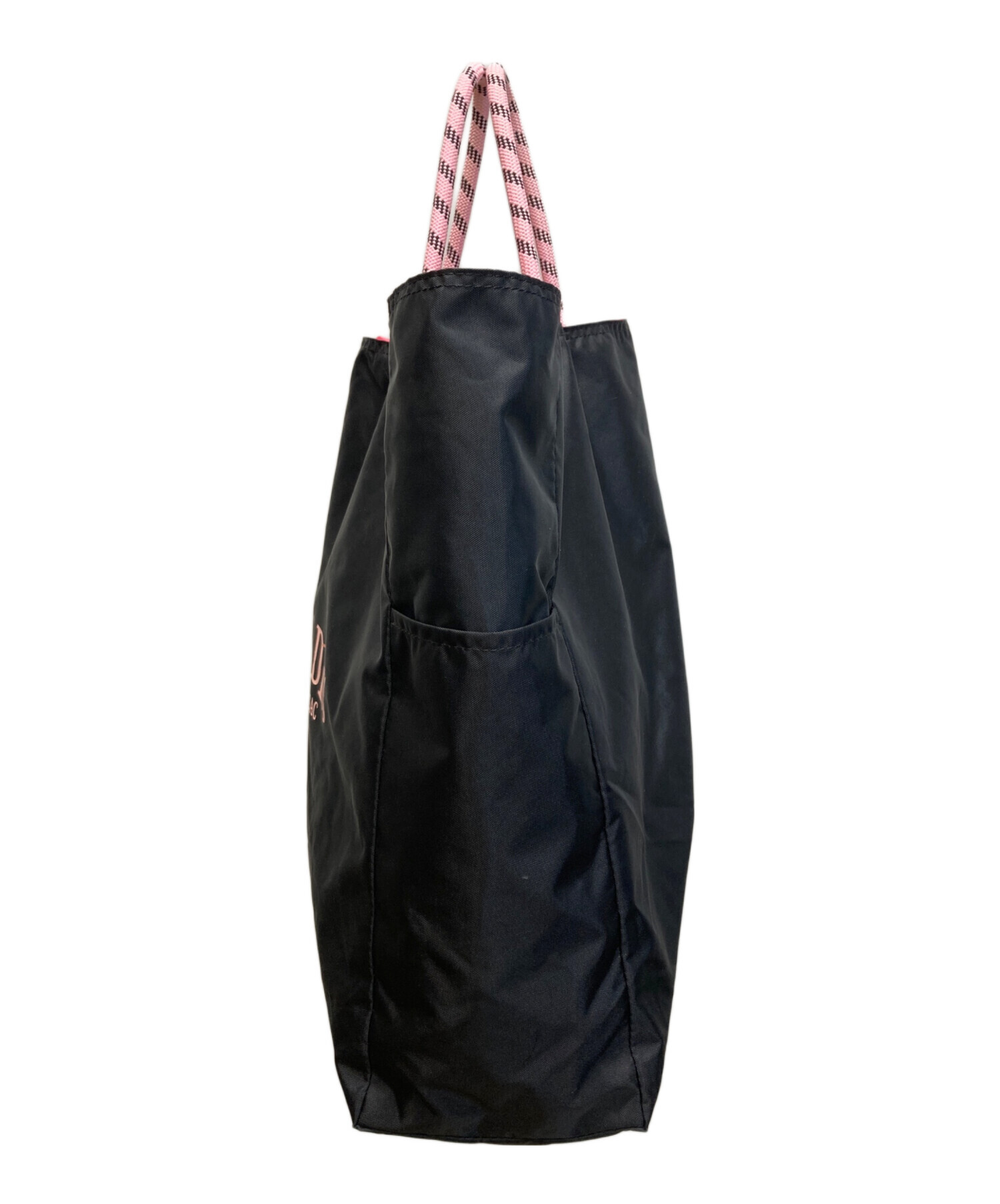 中古・古着通販】NOMADIS (ノマディス) トートバッグ ブラック×ピンク