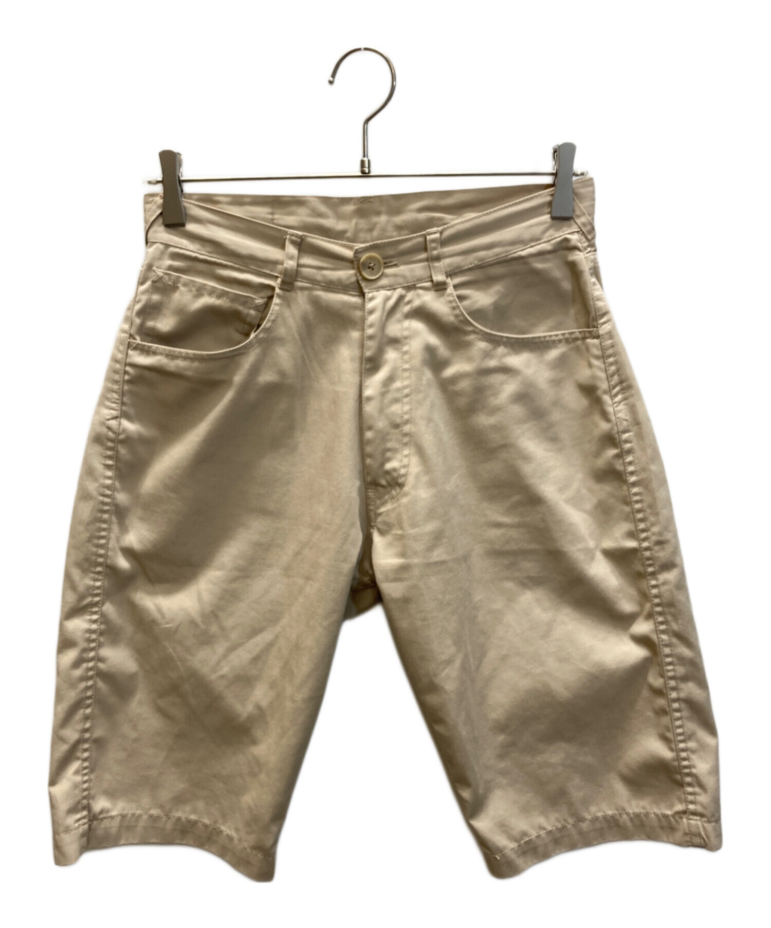 中古・古着通販】EVISU (エヴィス) ハーフパンツ ベージュ サイズ:SIZE