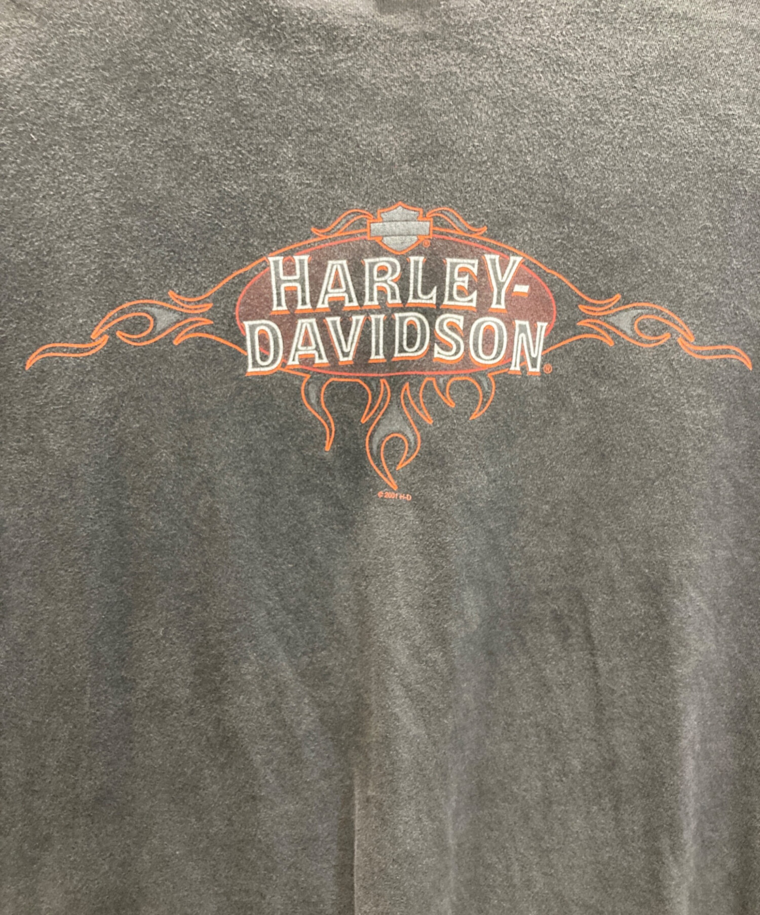 2011年製Harley-Davidson No.1 ロンT 2XL両面 袖プリ 中古・古着通販】HARLEY-DAVIDSON (ハーレーダビッドソン) 両面
