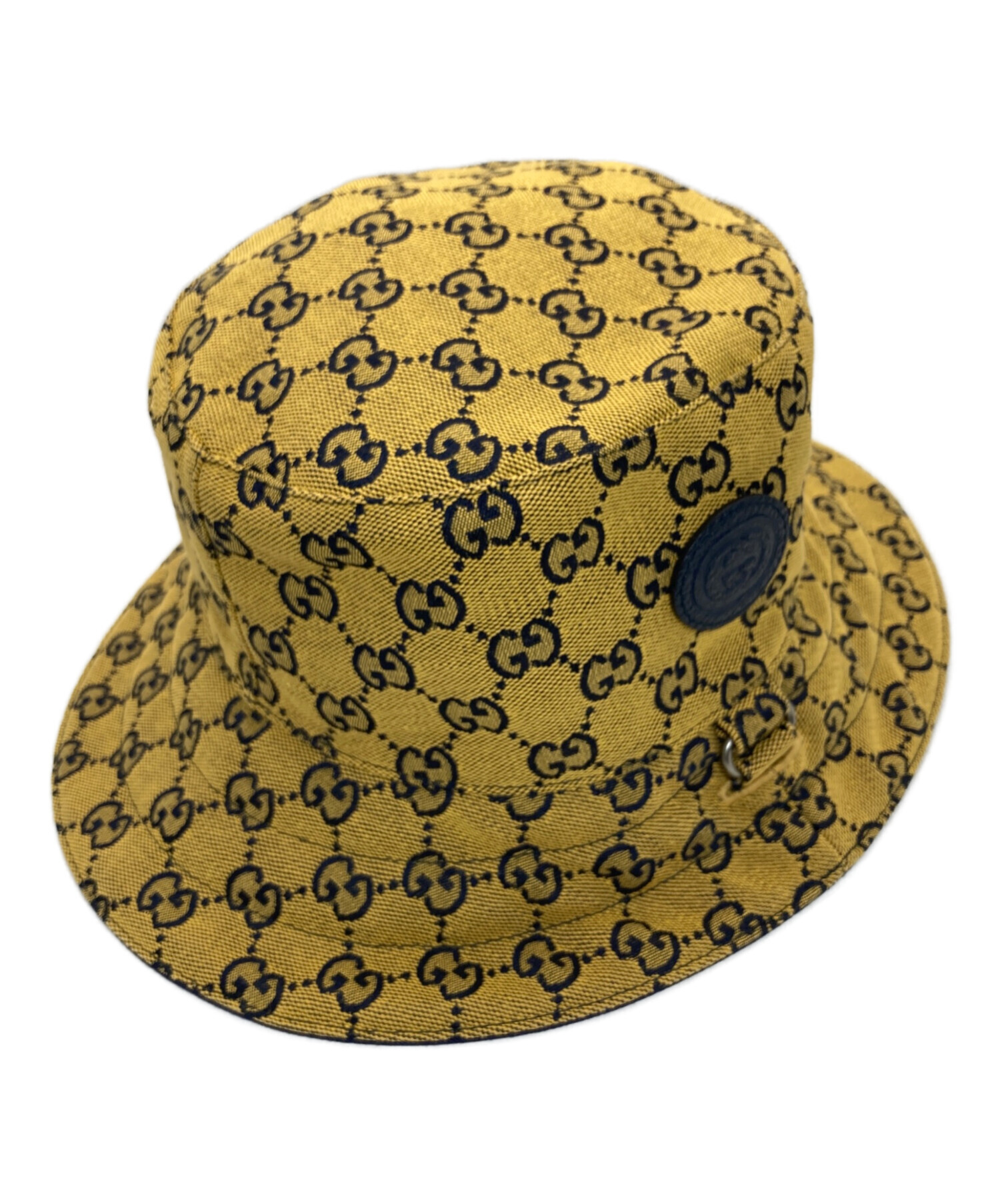 GUCCI リバーシブル バケットハット GGキャンバス 中古・古着通販】GUCCI (グッチ) GGキャンバス ドローコード