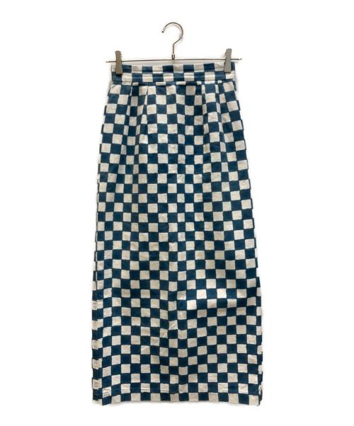 【別注】ロンハーマン SZ Blockprints チェック柄 スカート 中古・古着通販】SZ Blockprints (エスゼットブロックプリント) Ron