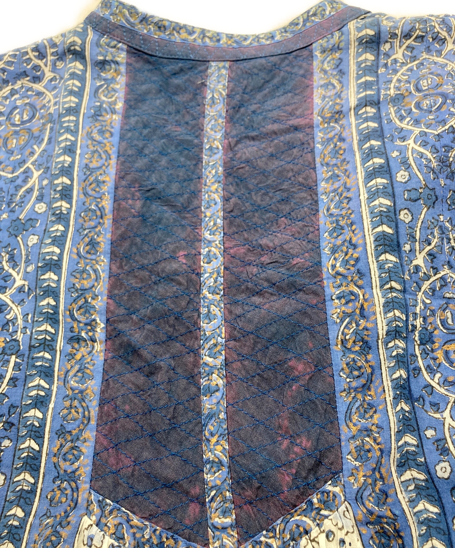 中古・古着通販】freada (フリーダ) インド木版キルティングワンピース