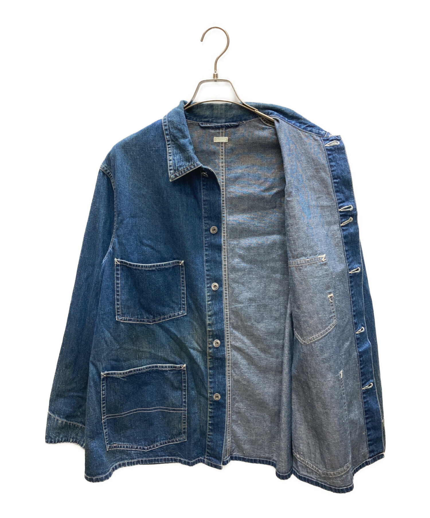 中古・古着通販】A.PRESSE (アプレッセ) Denim Coverall Jacket デニム