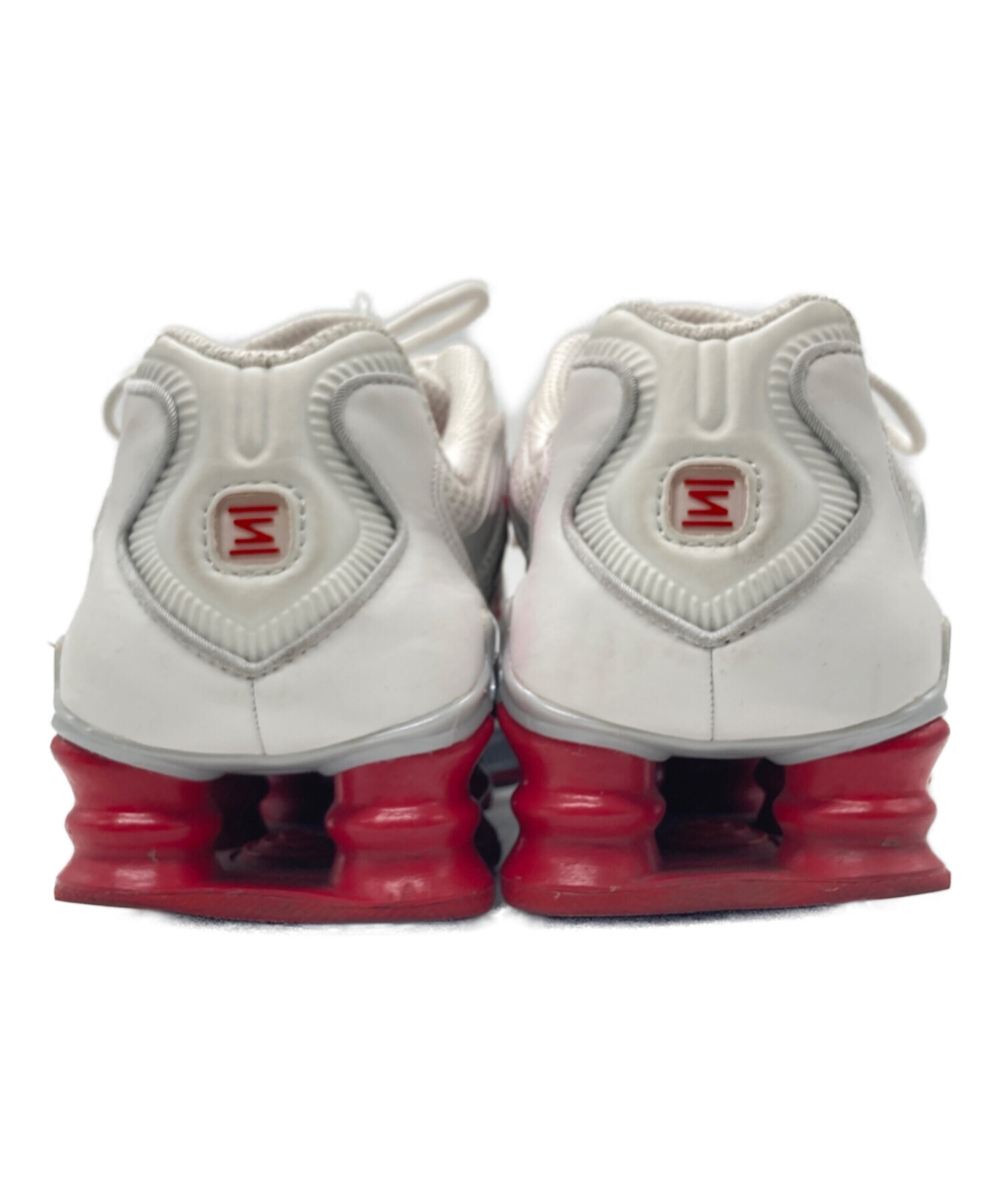 中古・古着通販】NIKE (ナイキ) W SHOX TL ホワイト×レッド サイズ:24 
