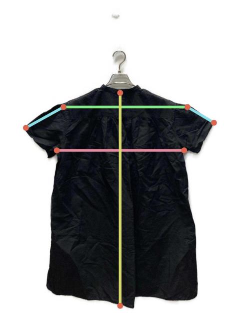 中古・古着通販】DANTON (ダントン) コットンリネン 半袖バンドカラー