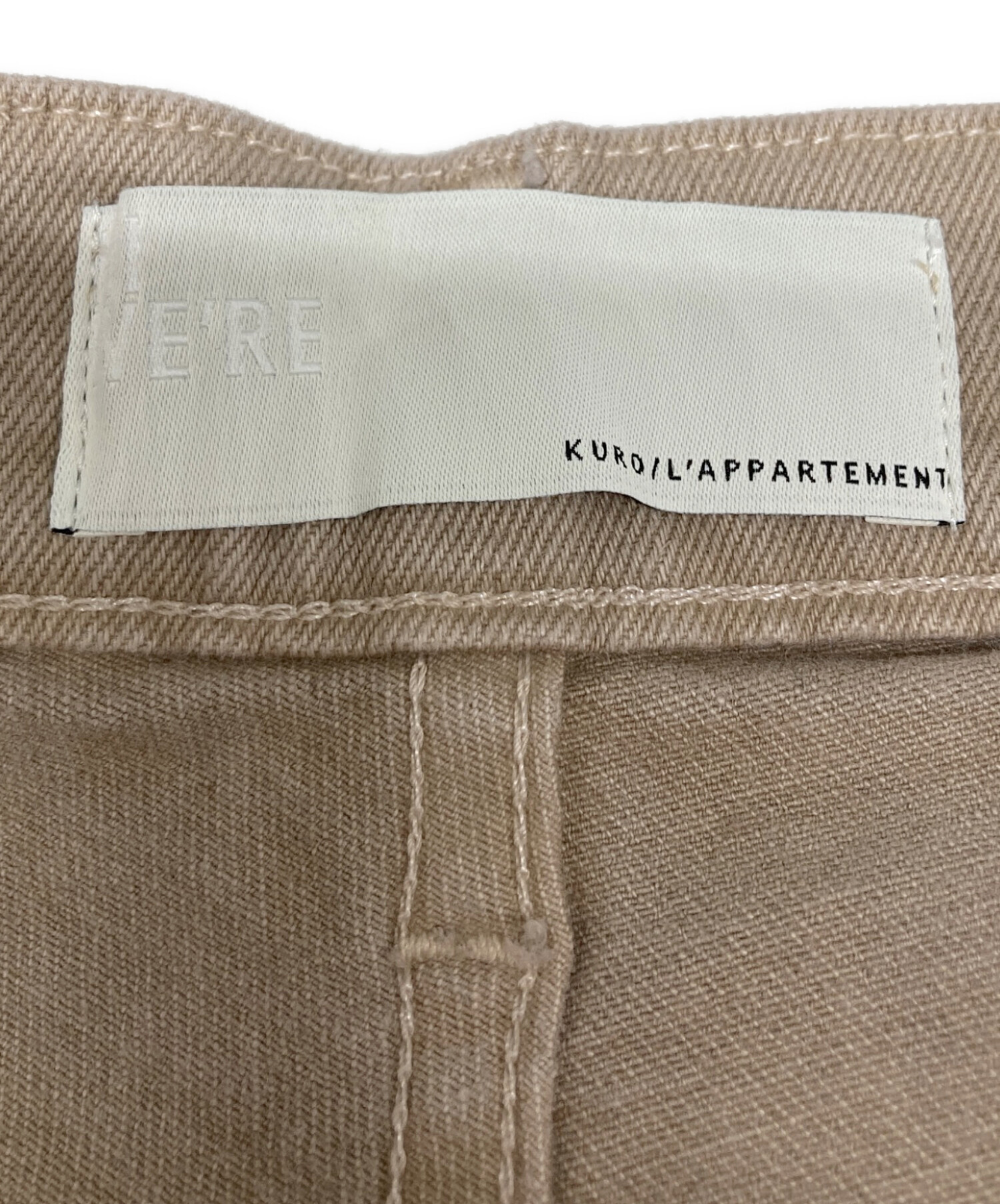中古・古着通販】L'appartement (アパルトモン) KURO (クロ