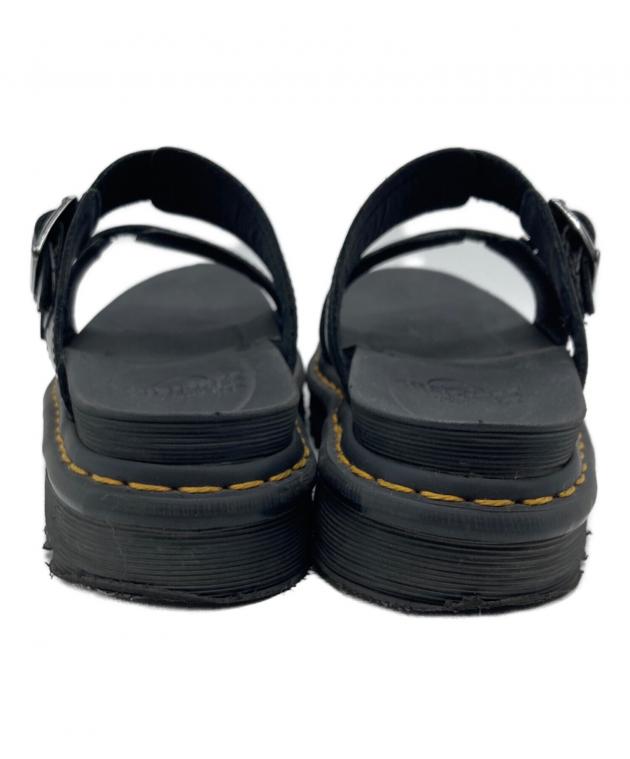 【正規品】ドクターマーチン MYLES black ほぼ未使用品 中古・古着通販】Dr.Martens (ドクターマーチン) MYLES サンダル