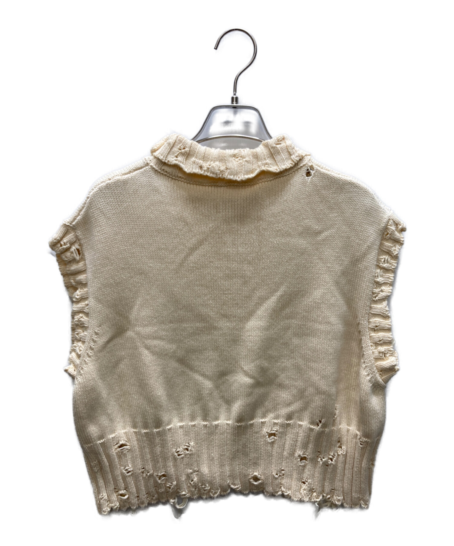 中古・古着通販】MARNI (マルニ) コットンクロップドニットベスト