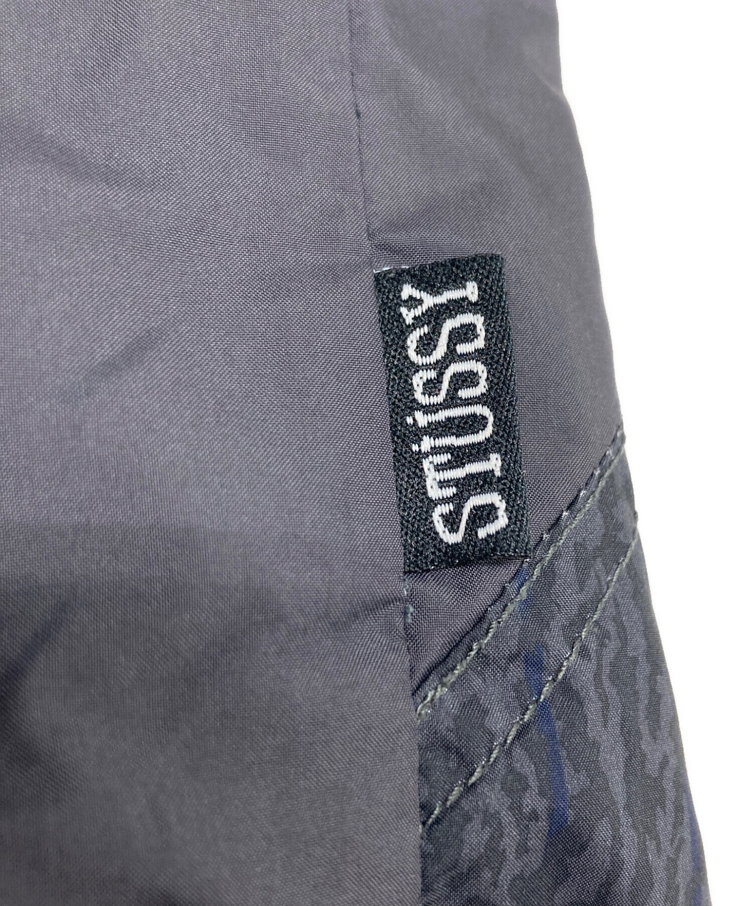 中古・古着通販】stussy (ステューシー) アニマル柄切替ナイロン