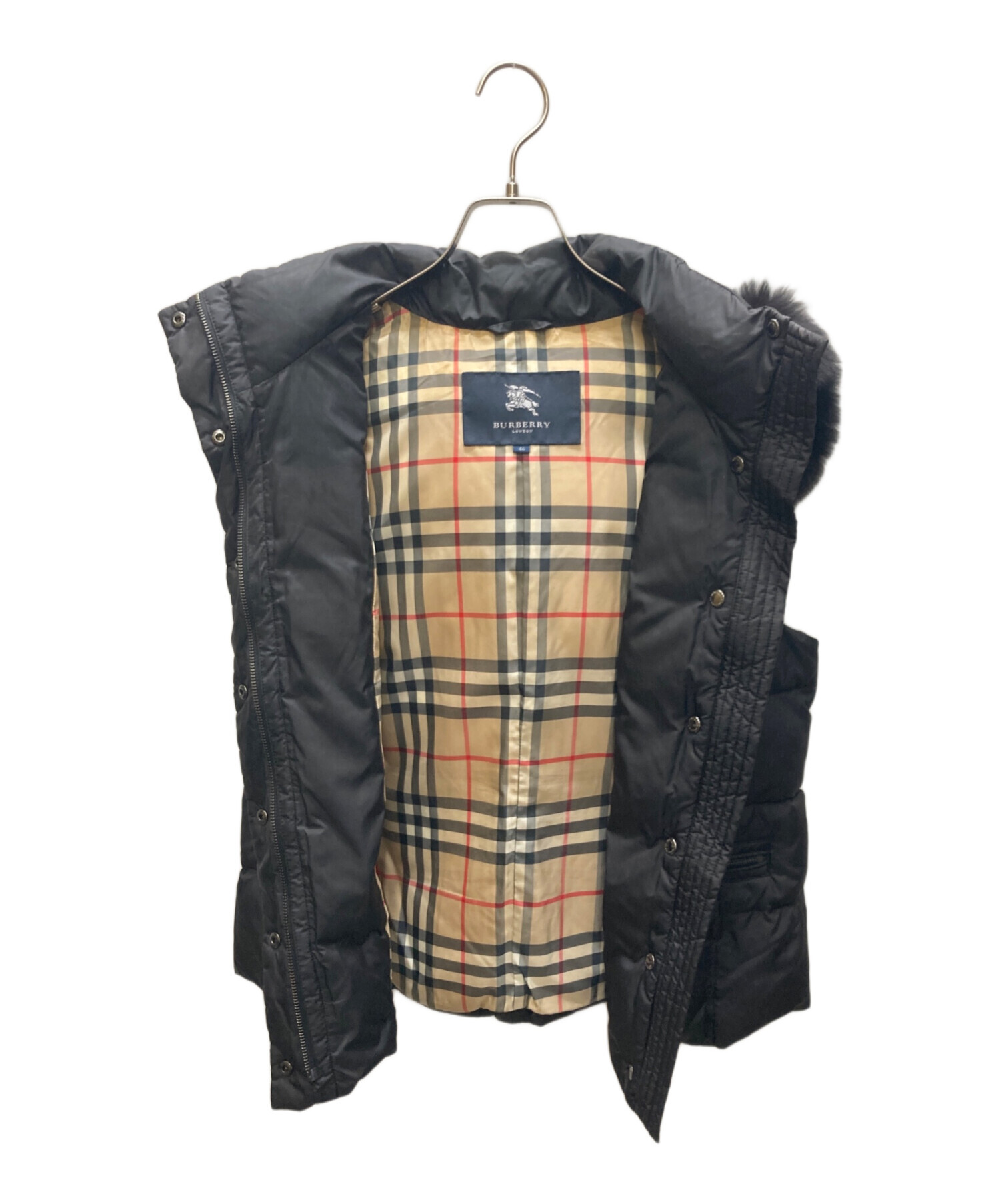 中古・古着通販】BURBERRY LONDON (バーバリーロンドン) ファーフード